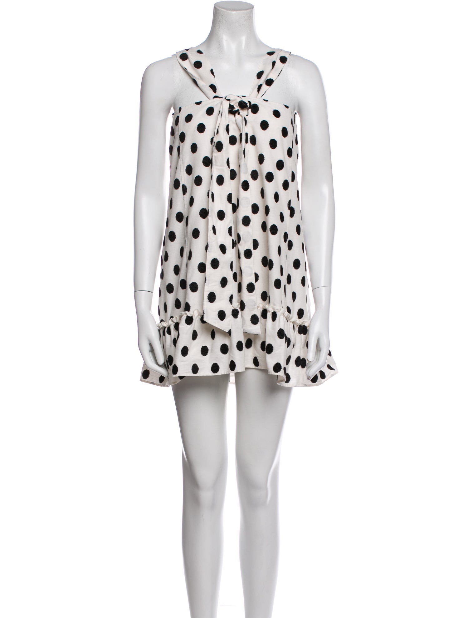 Sézane Polka Dot Print Mini Dress w/ Tags