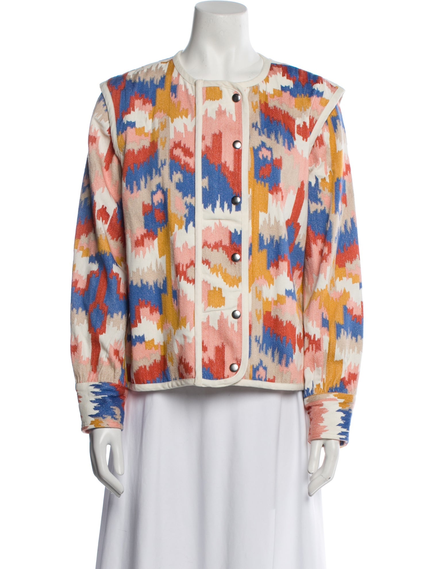 Sézane Floral Print Blazer