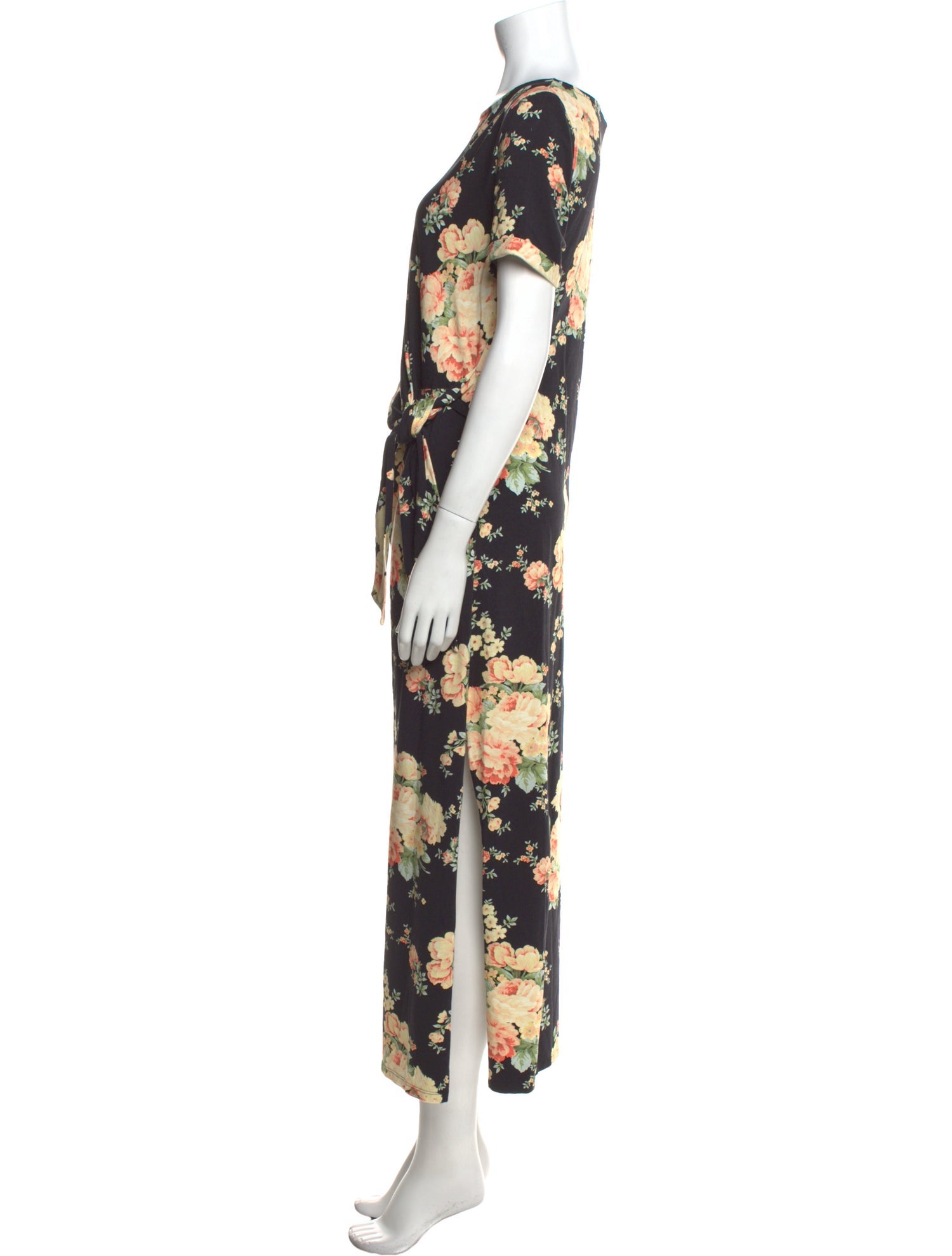 Sézane Floral Print Long Dress