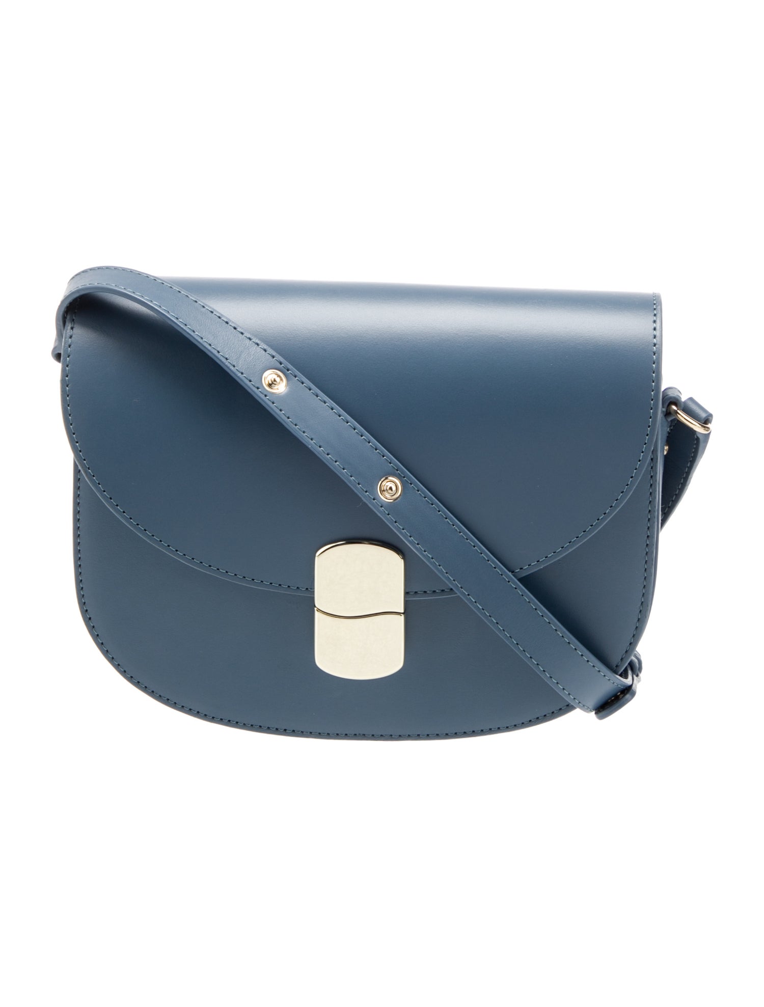 Sézane Leather Crossbody Bag