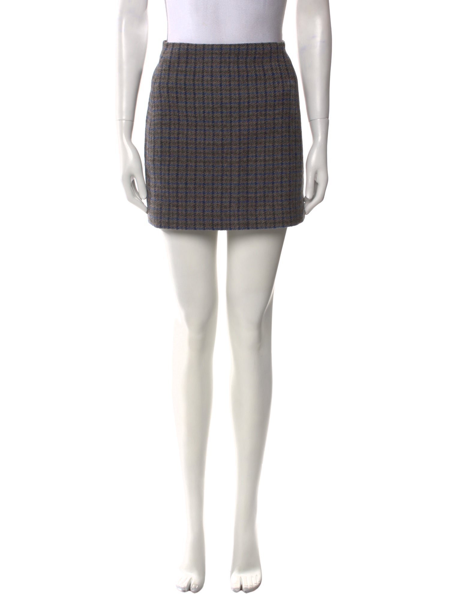 Sézane Virgin Wool Mini Skirt