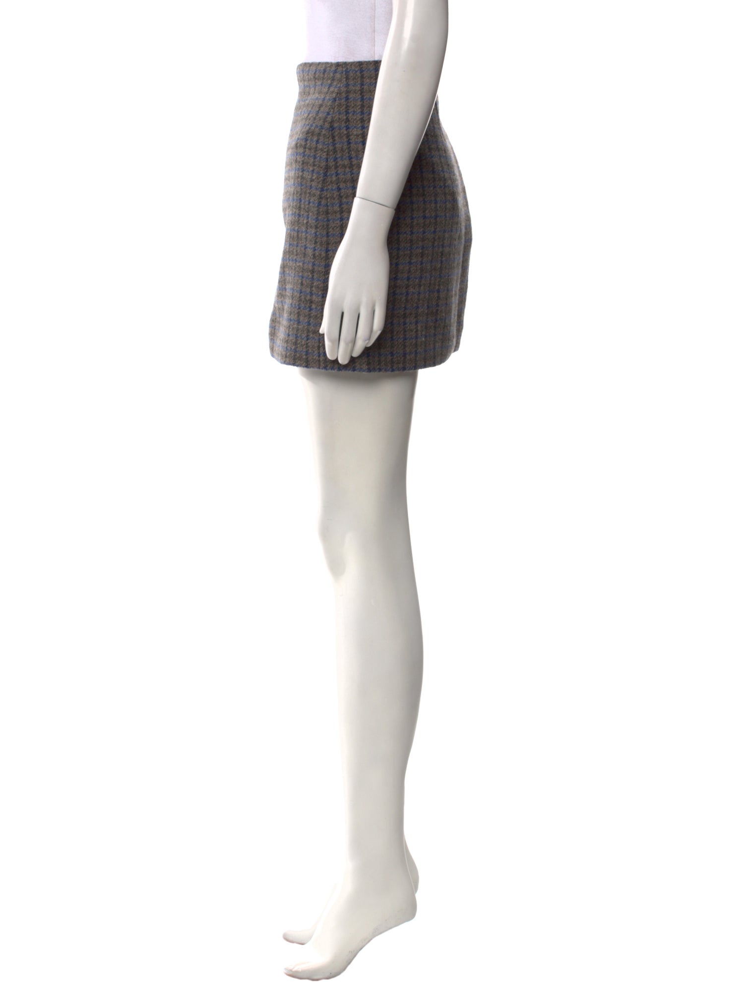 Sézane Virgin Wool Mini Skirt