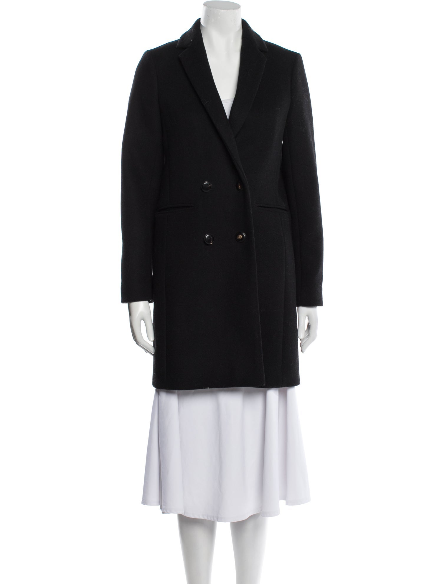 Sézane Wool Peacoat