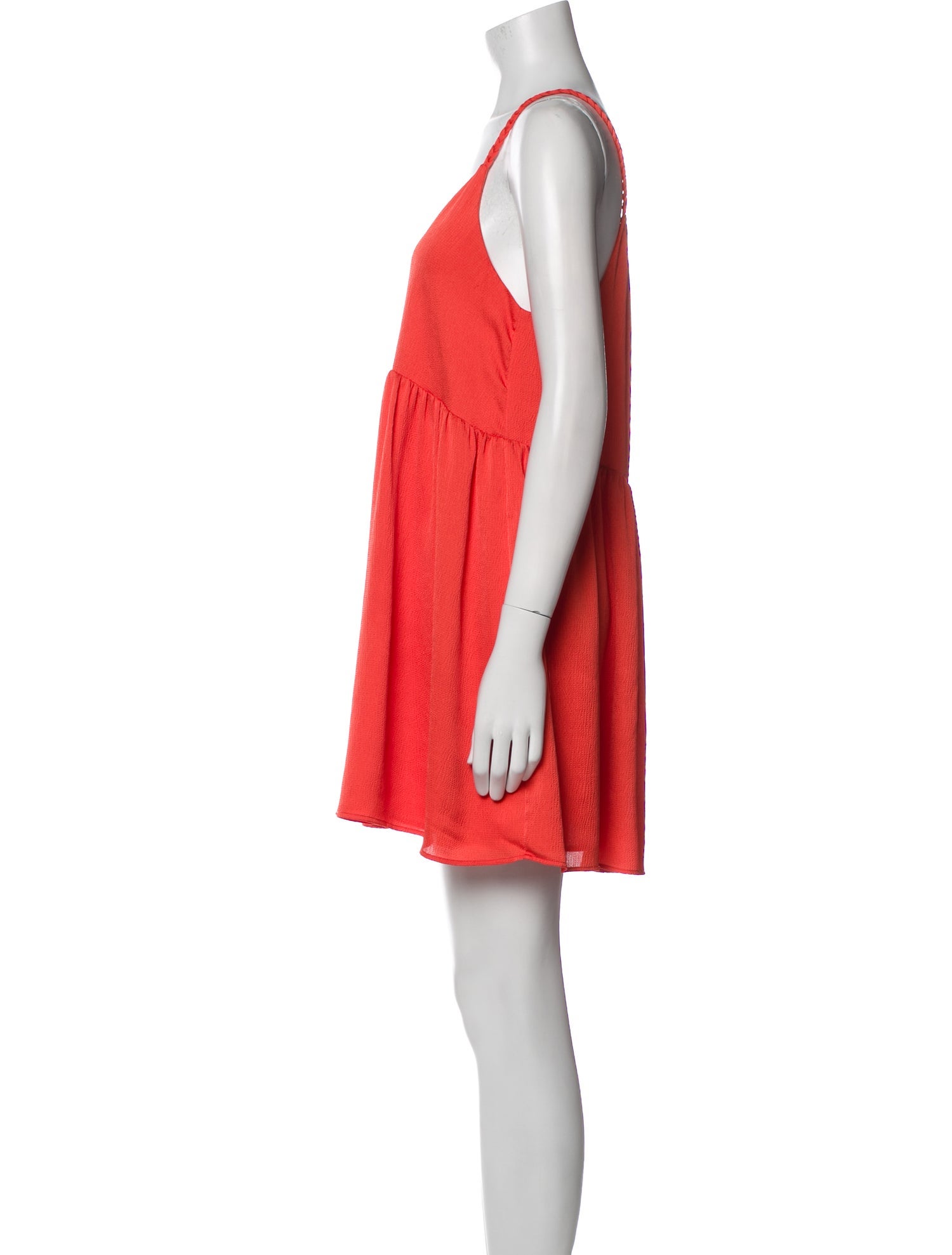 Sézane V-Neck Mini Dress