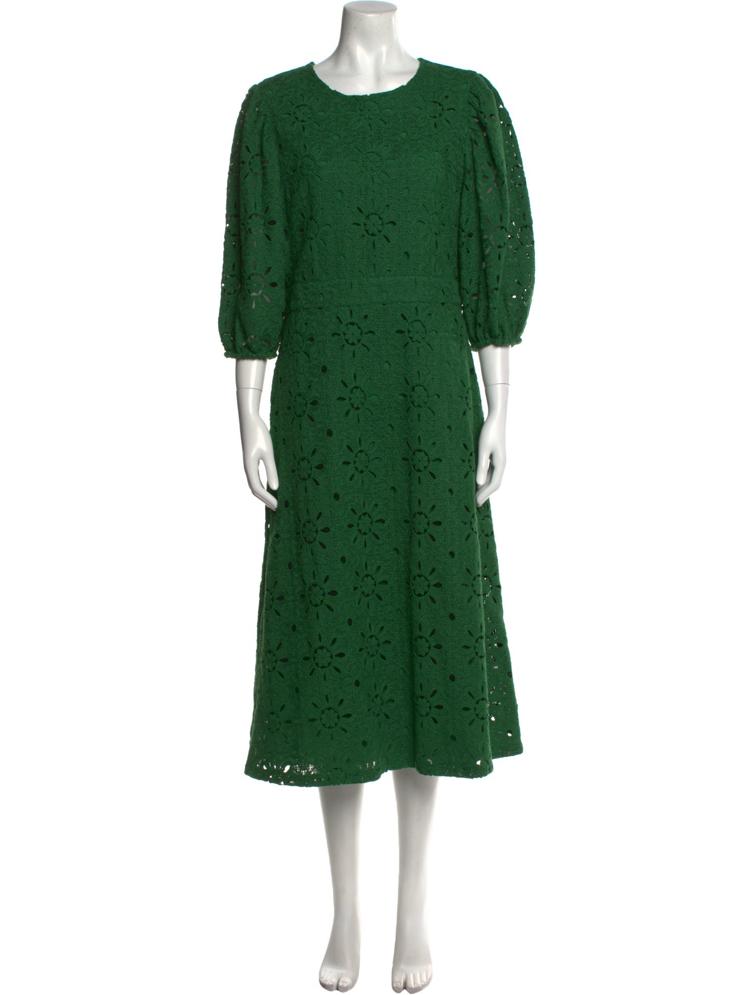 Sézane Scoop Neck Midi Length Dress w/ Tags