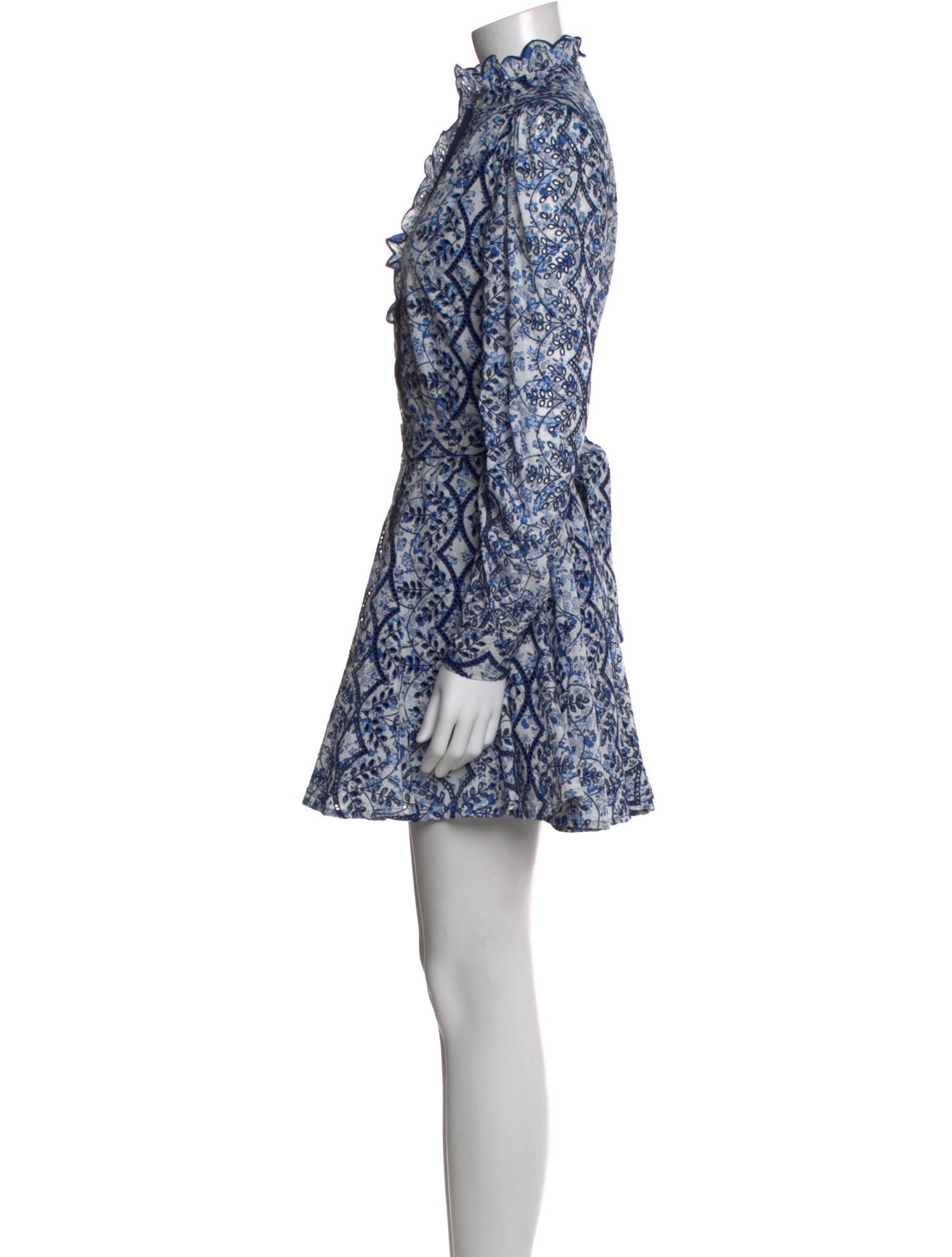 Sézane Printed Mini Dress