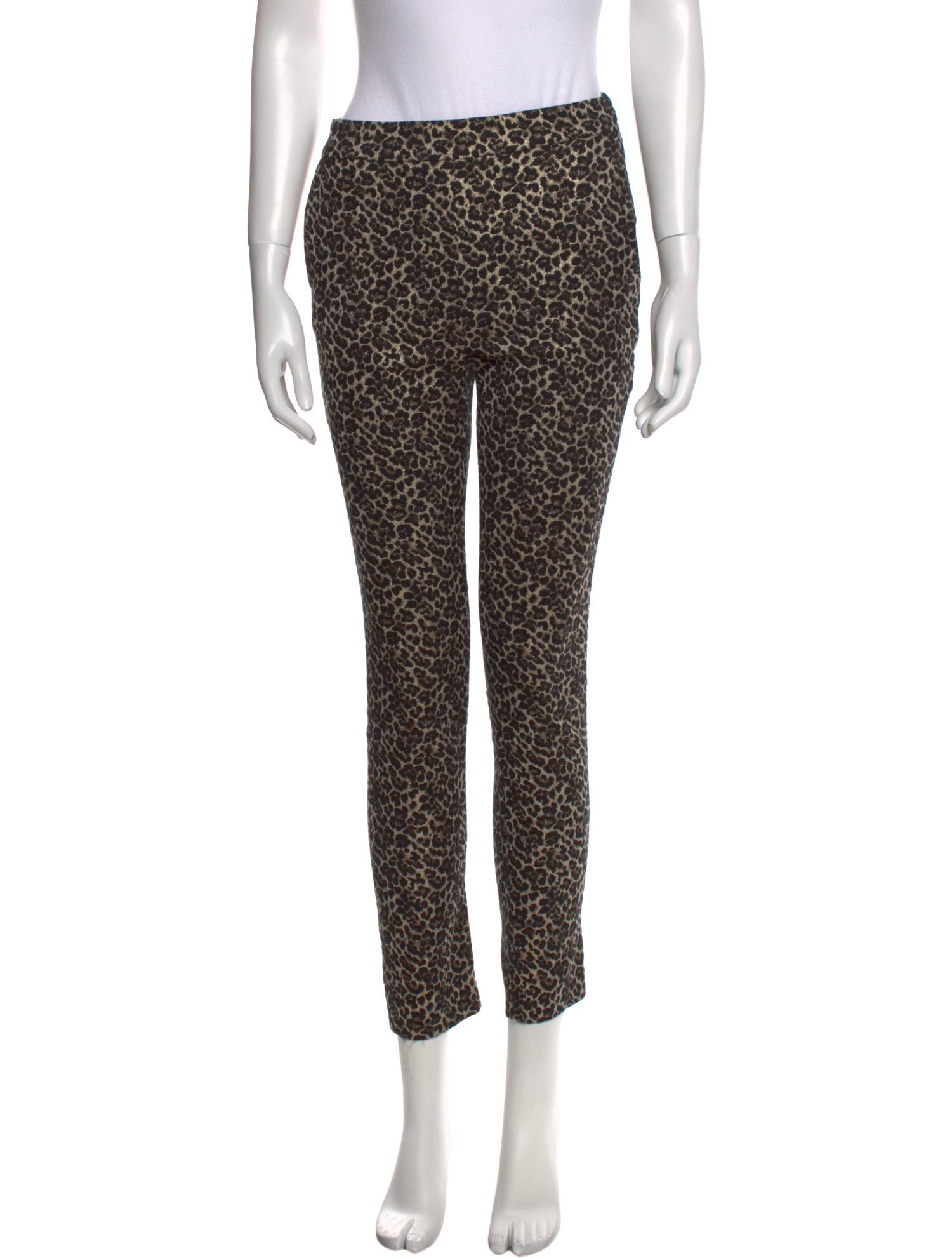 Sézane Printed Skinny Leg Pants