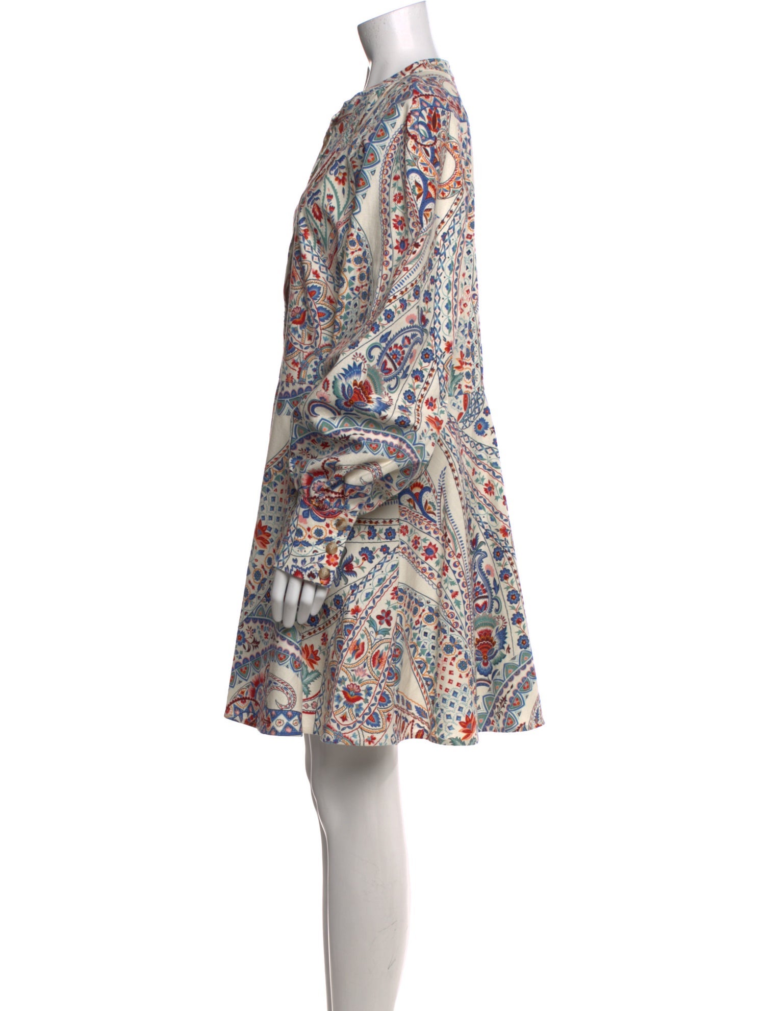 Sézane Printed Knee-Length Dress