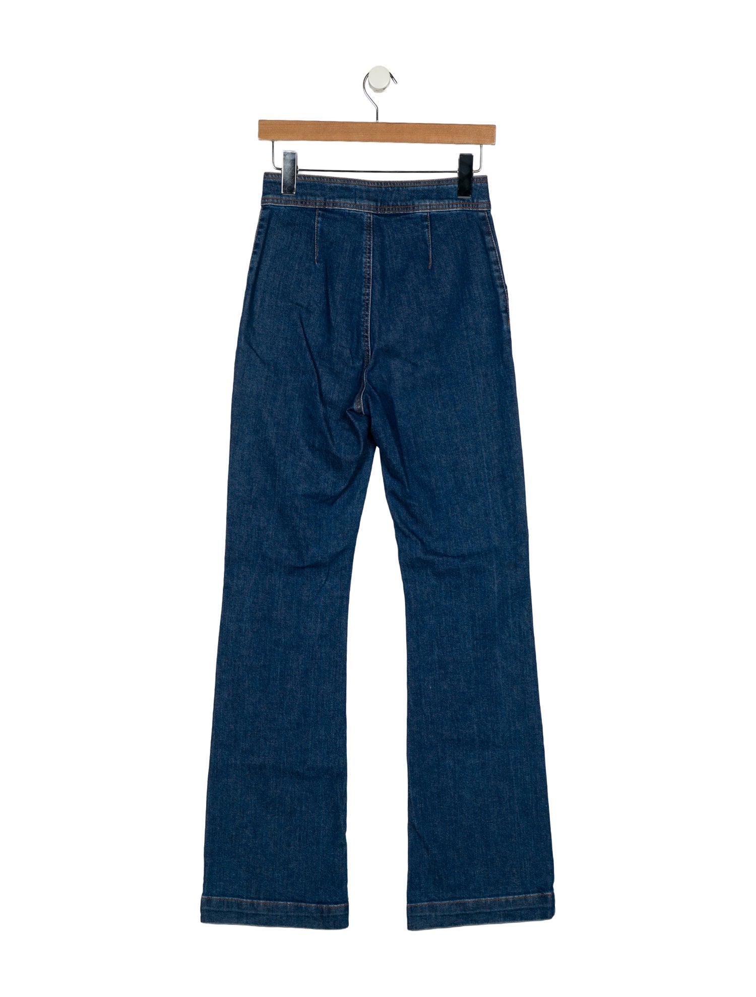 Sézane High-Rise Wide Leg Jeans