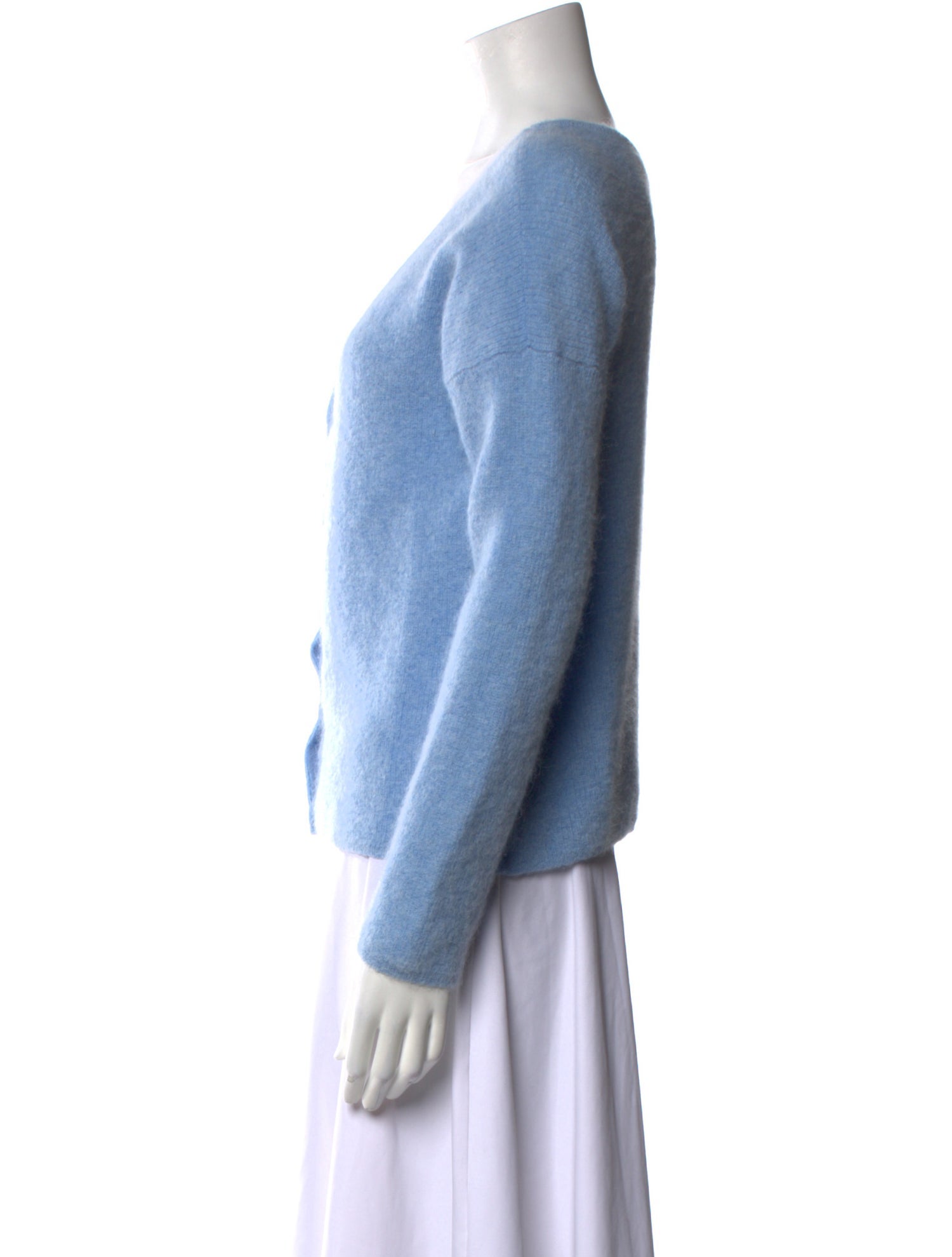 Sézane Mohair V-Neck Sweater