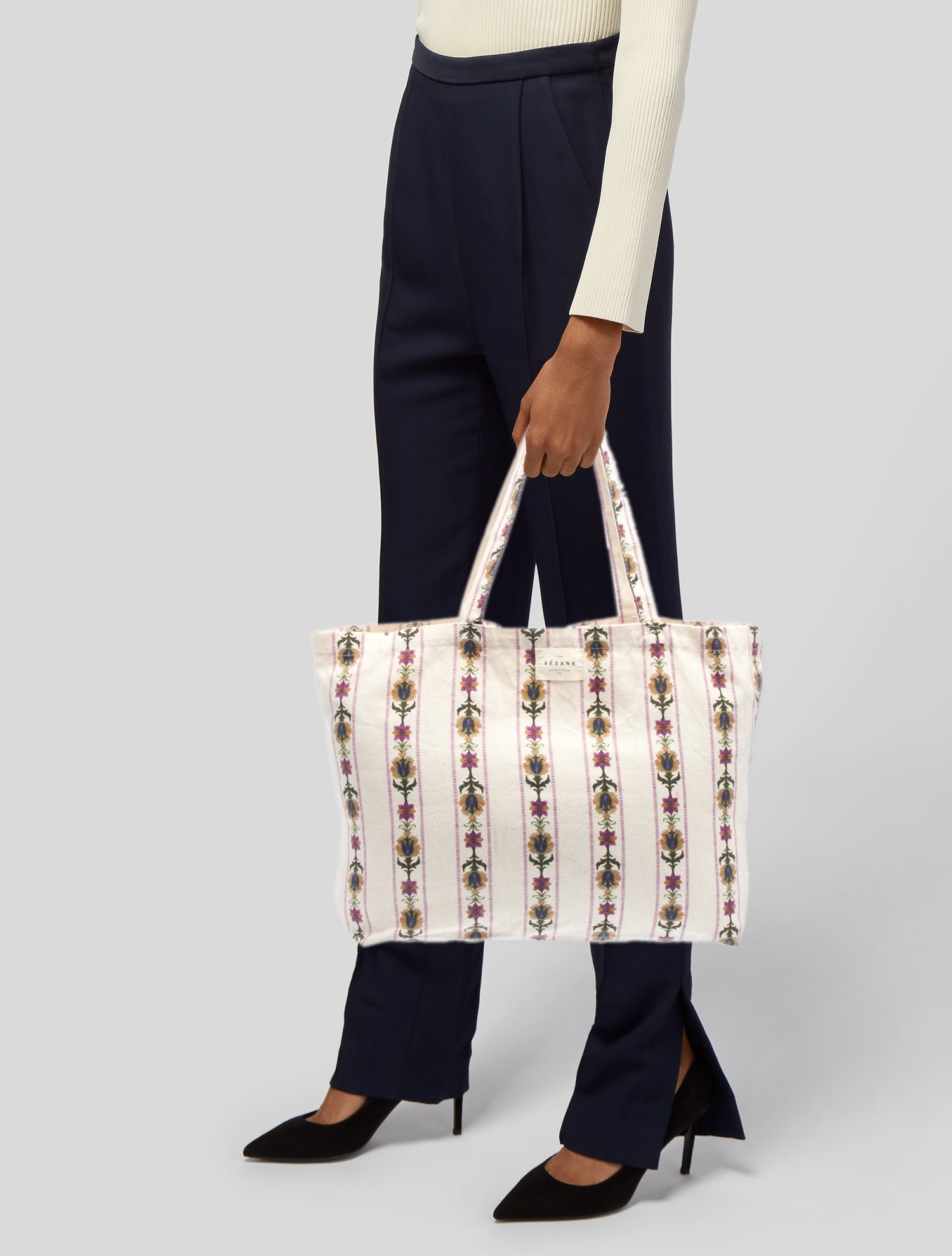 Sézane Canvas Tote