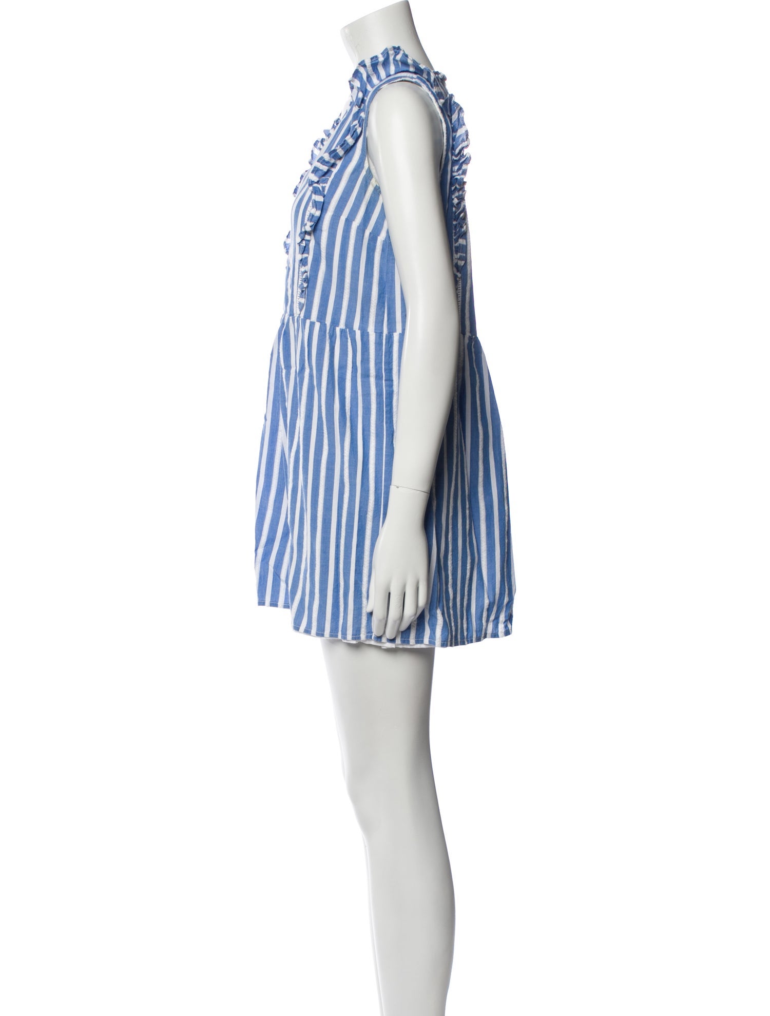 Sézane Striped Mini Dress