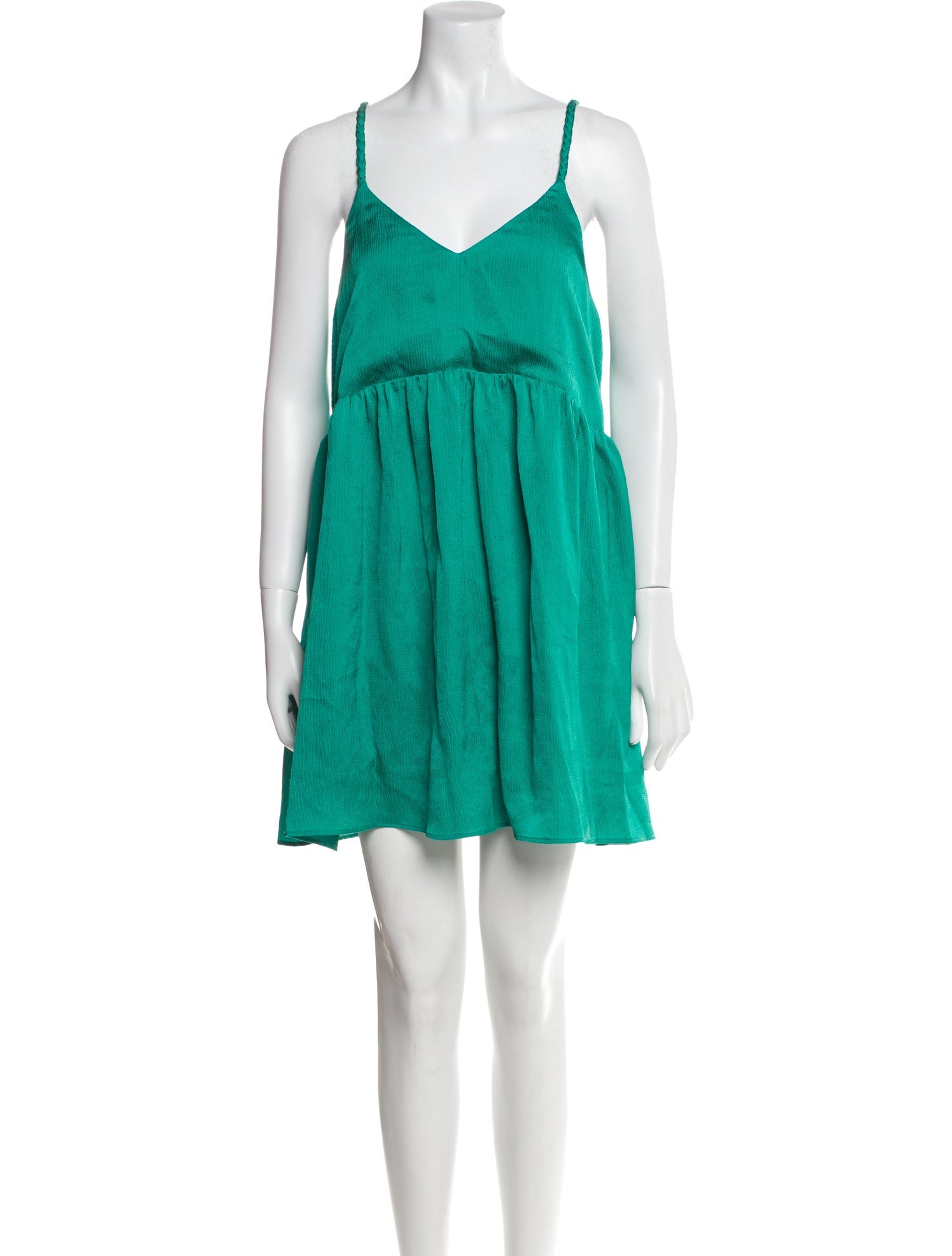 Sézane V-Neck Mini Dress