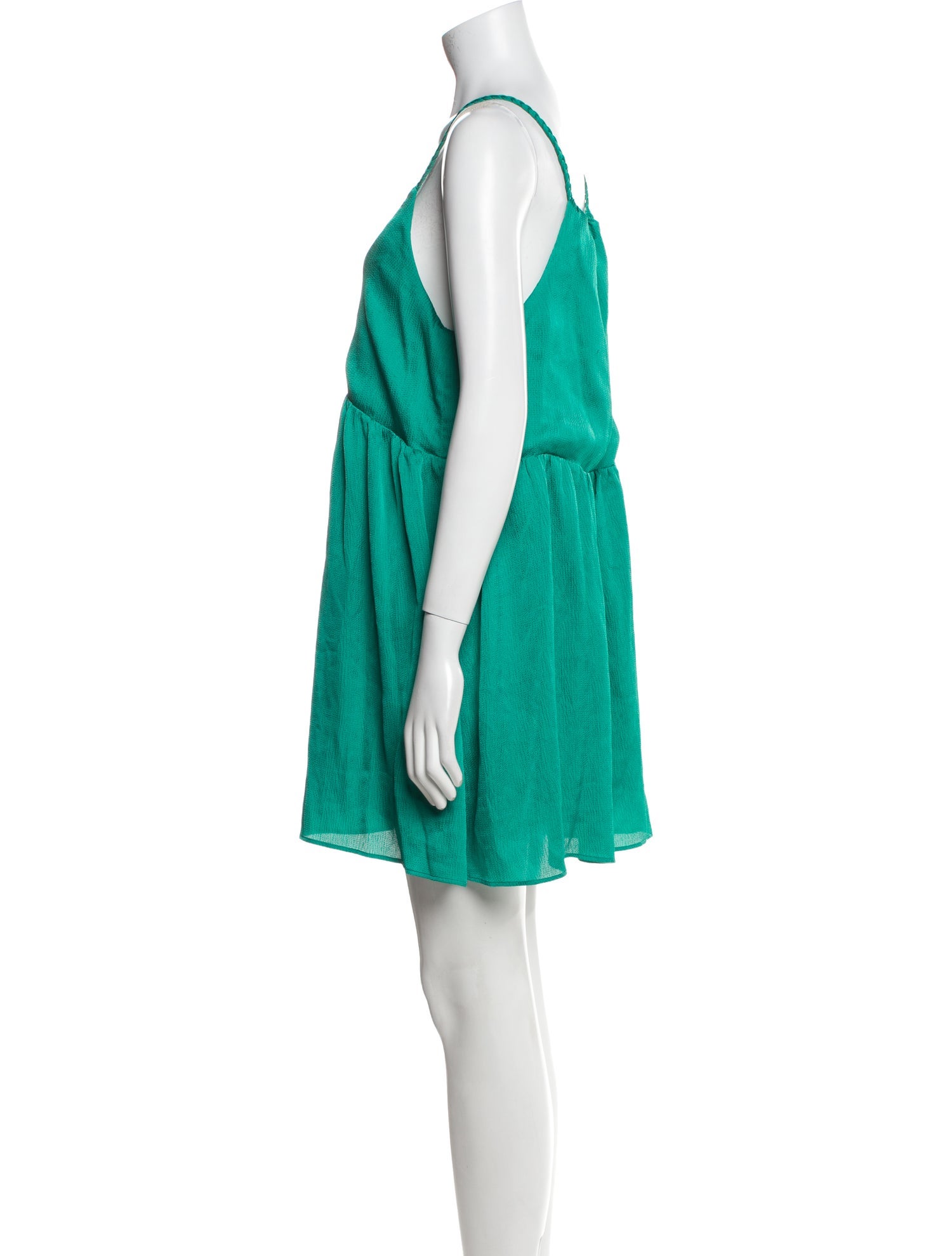 Sézane V-Neck Mini Dress