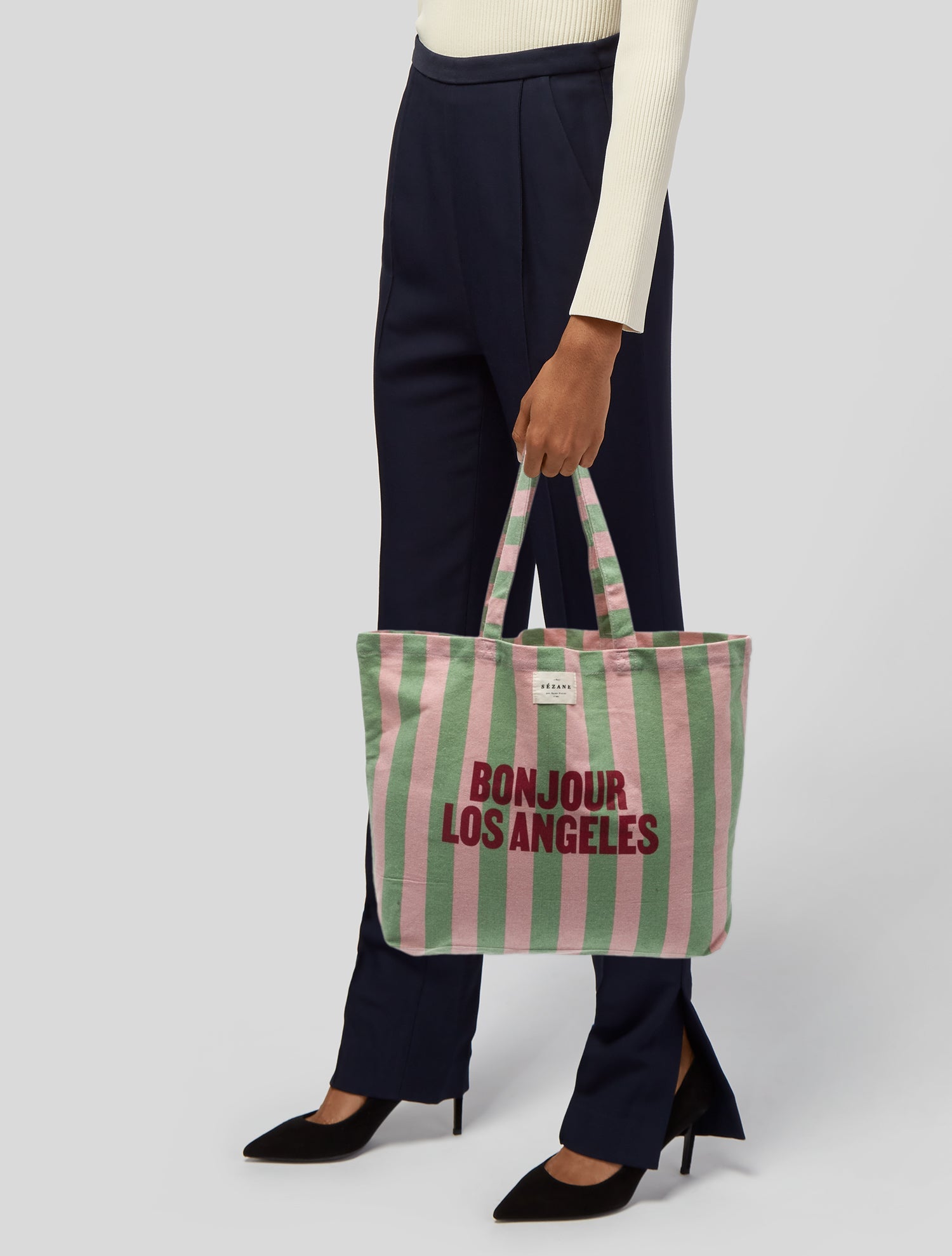 Sézane Canvas Tote