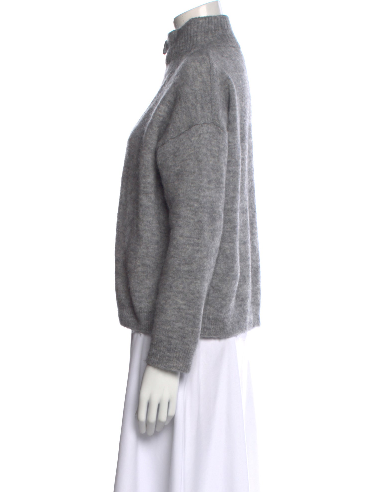 Sézane Mock Neck Sweater