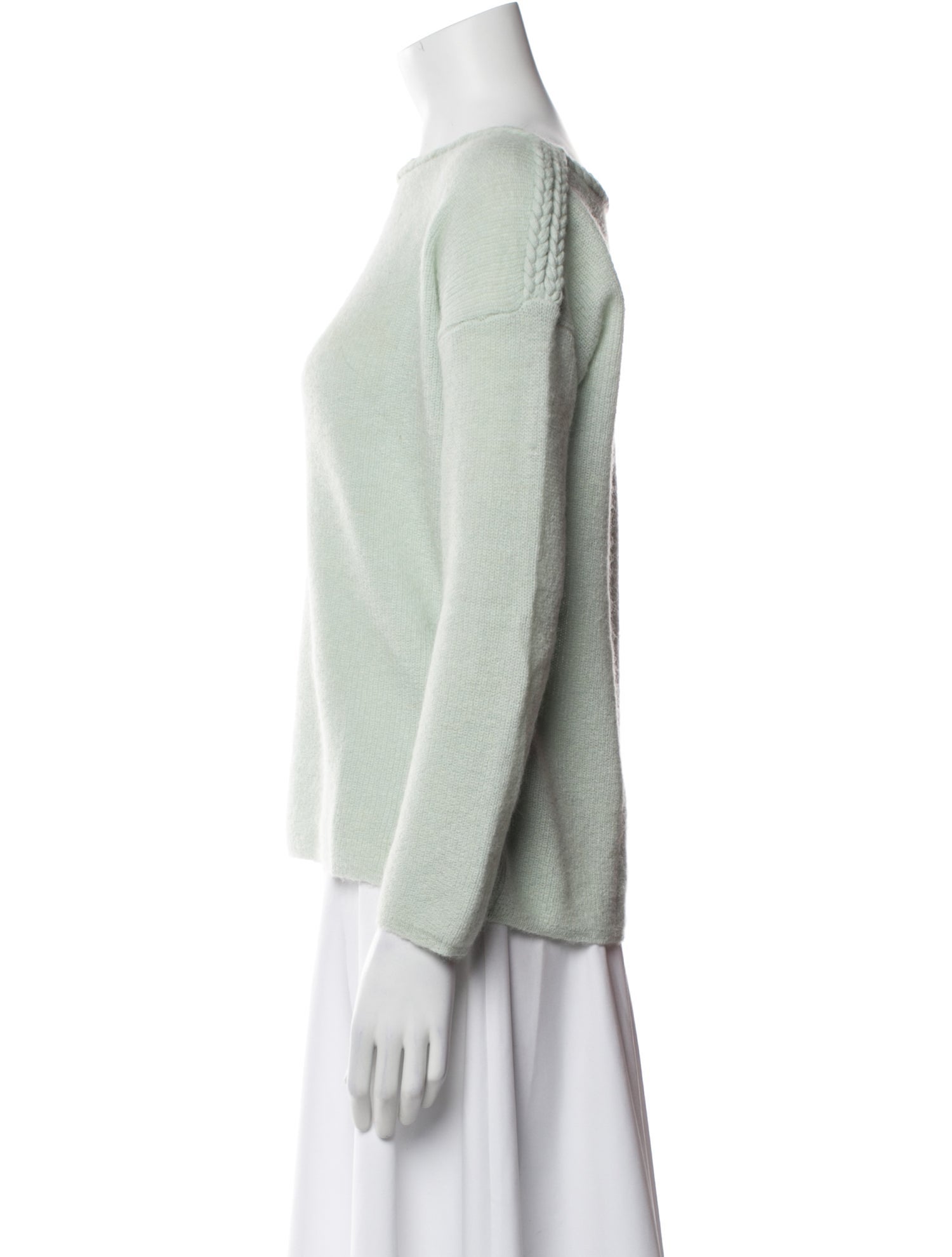 Sézane Alpaca Bateau Neckline Sweater