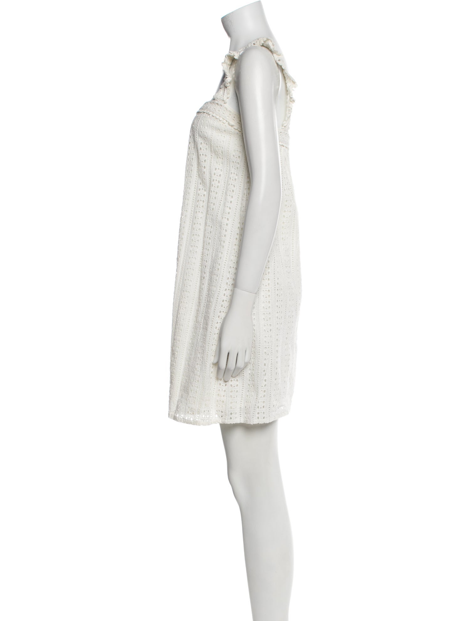 Sézane Square Neckline Mini Dress