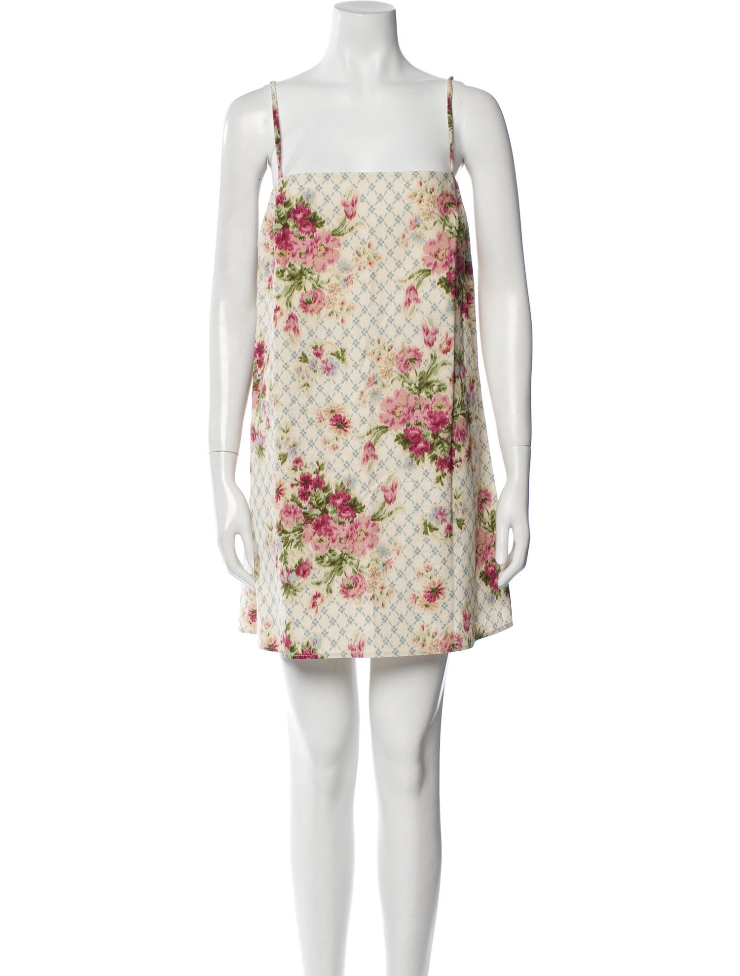 Sézane Floral Print Mini Dress