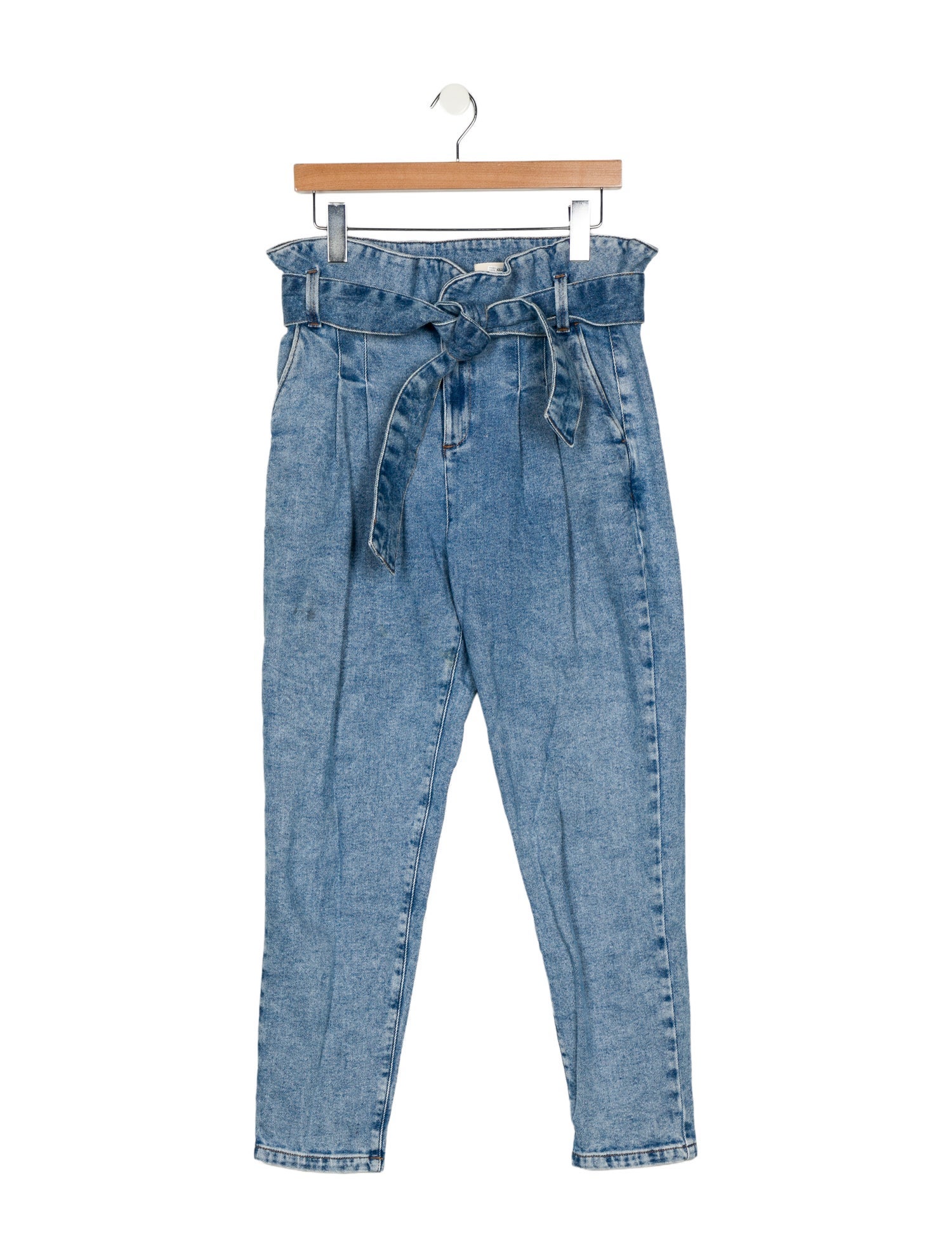 Sézane High-Rise Straight Leg Jeans