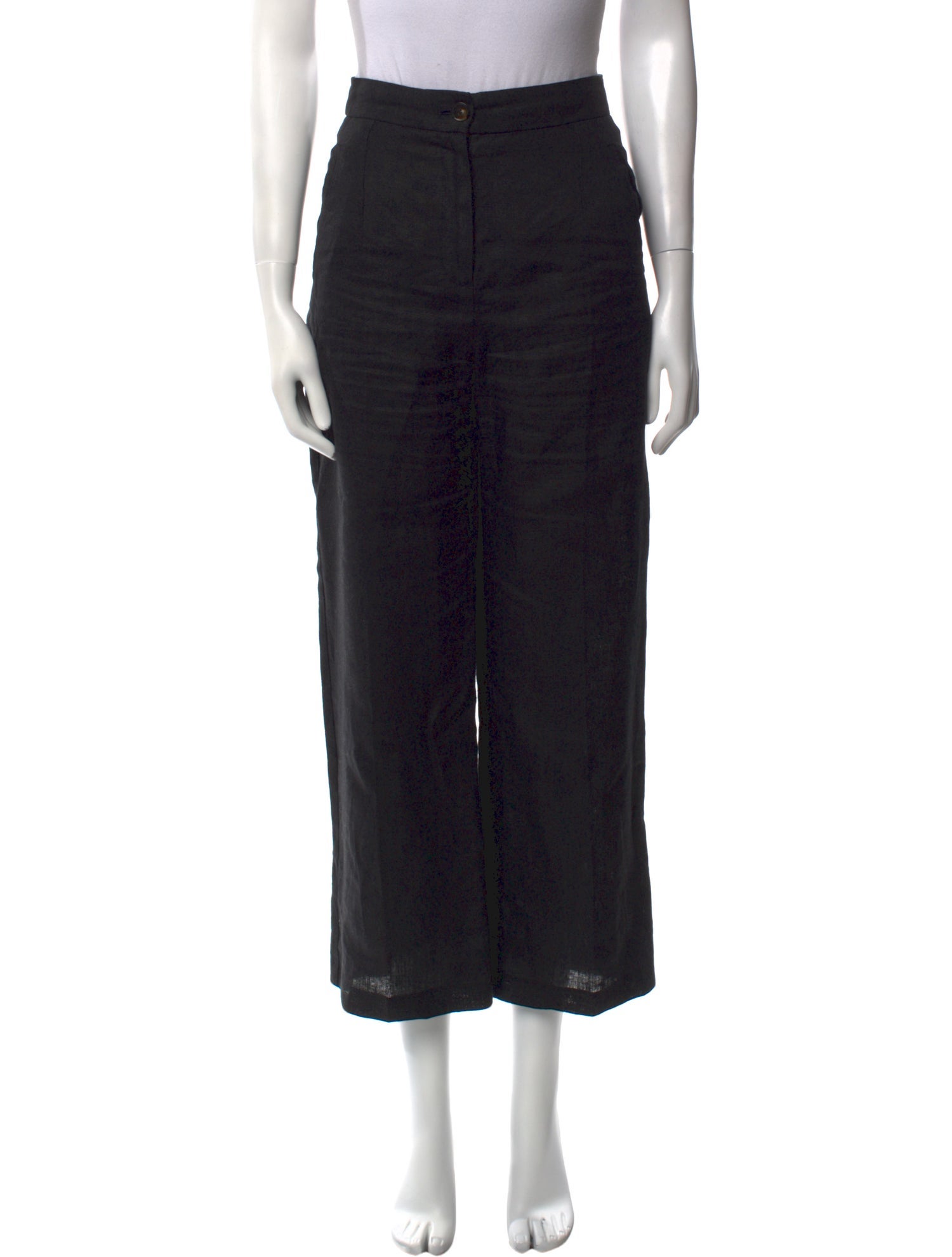 Sézane Linen Wide Leg Pants