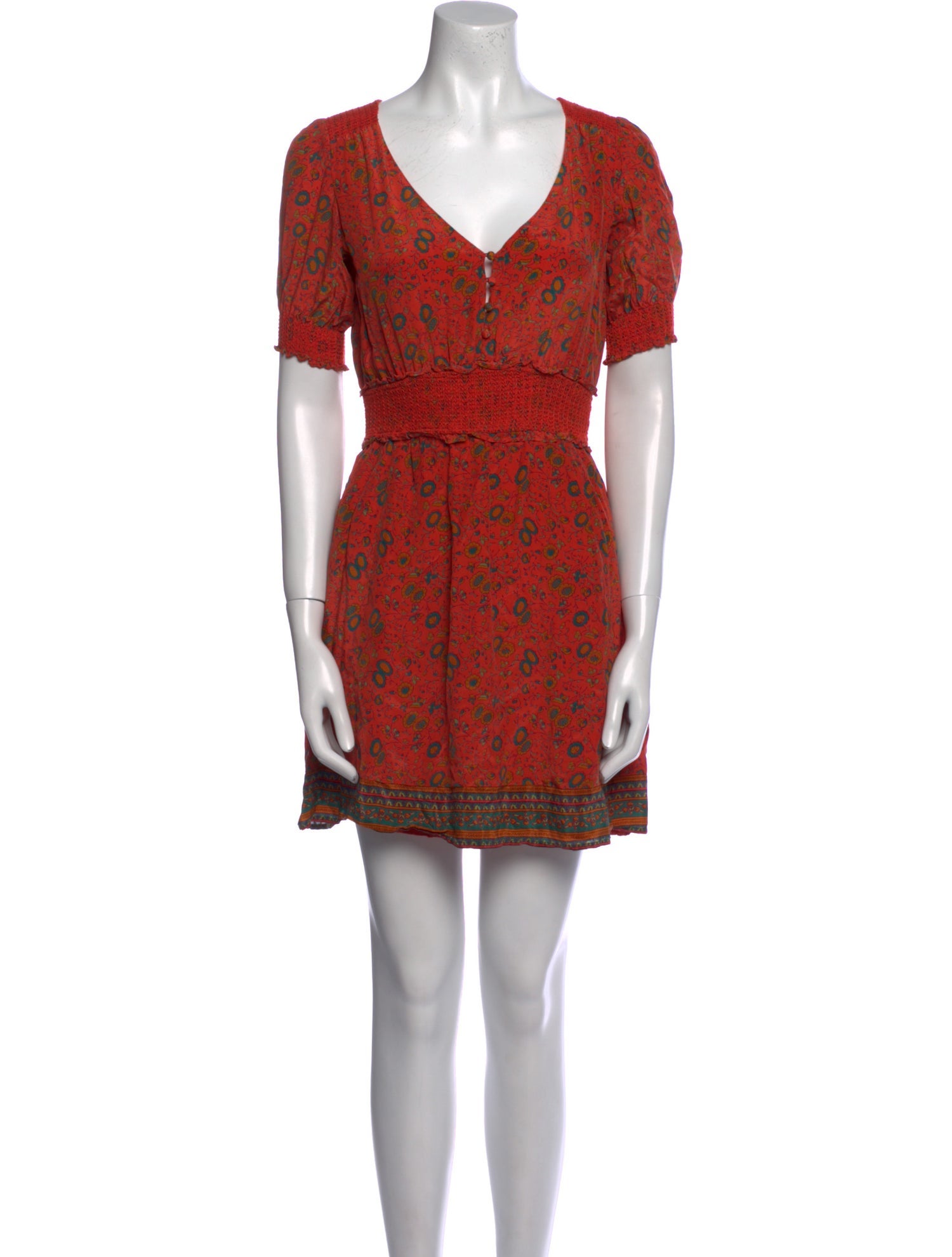 Sézane Silk Mini Dress