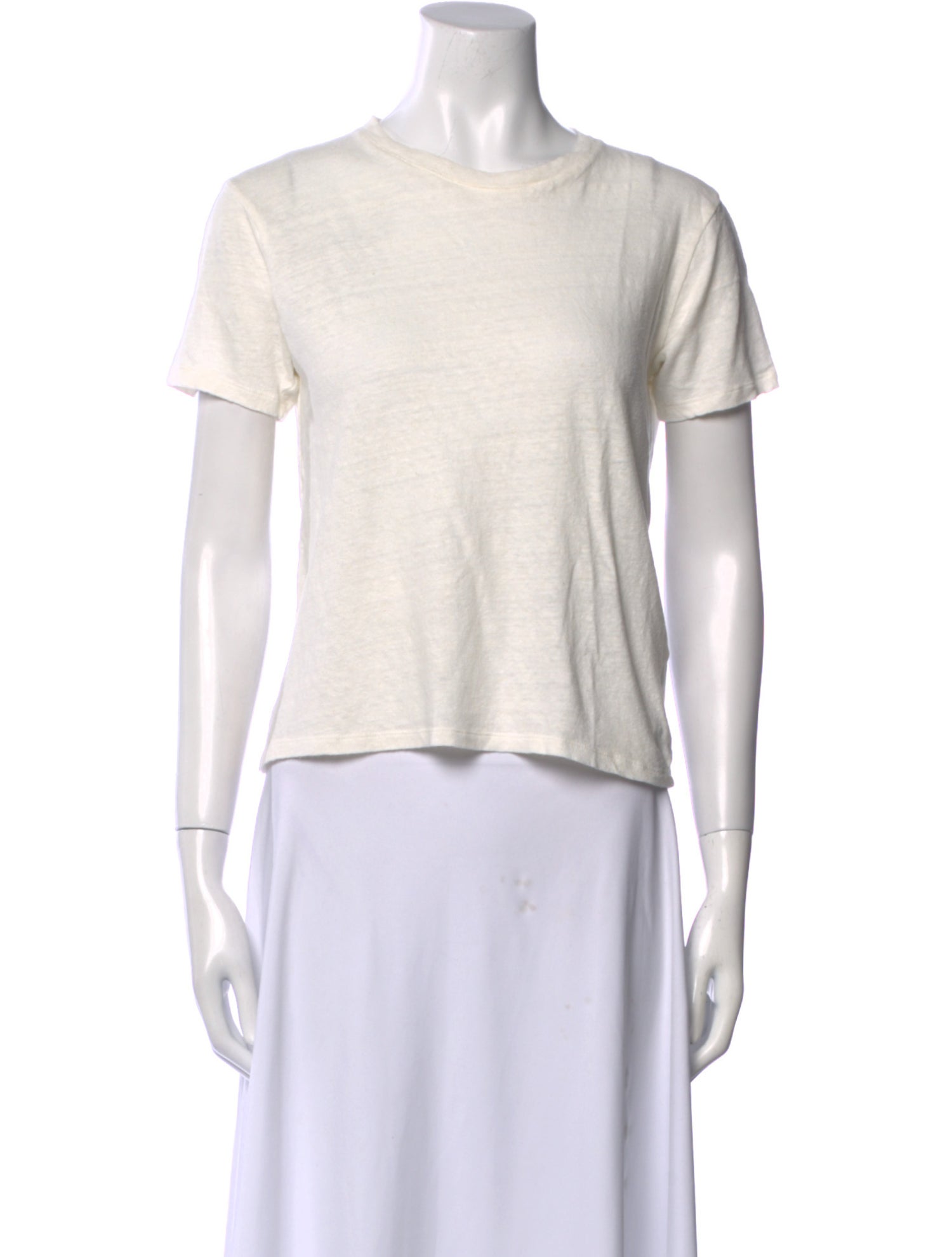 Sézane Crew Neck Short Sleeve T-Shirt