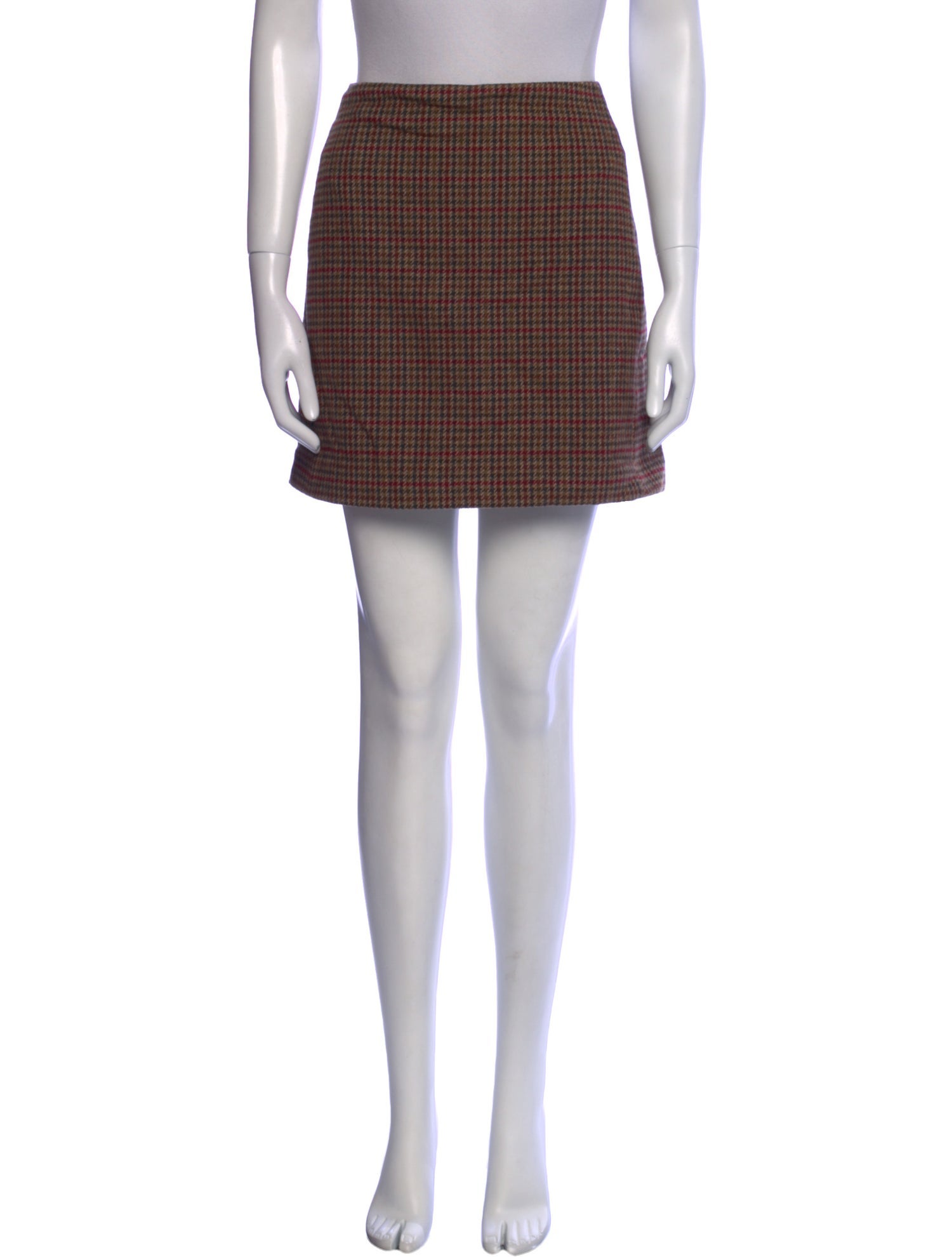 Sézane Wool Mini Skirt