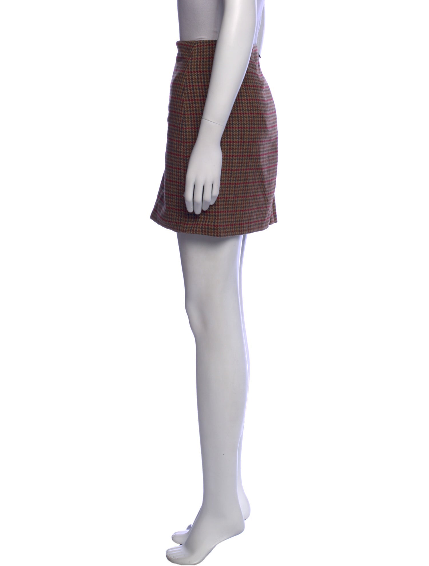 Sézane Wool Mini Skirt