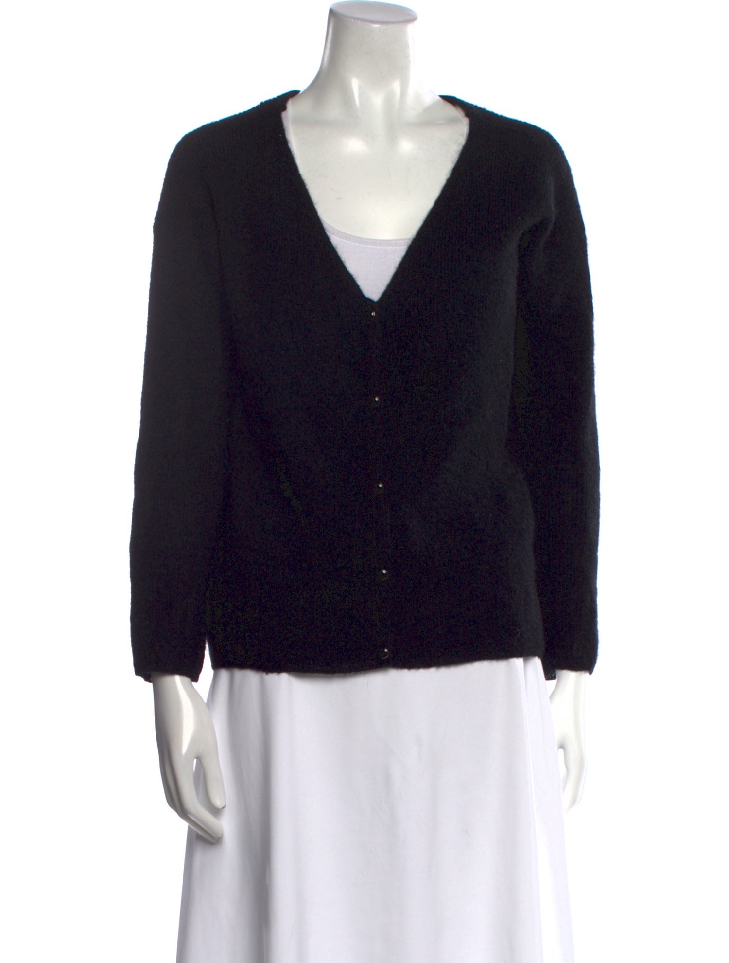 Sézane Mohair V-Neck Sweater