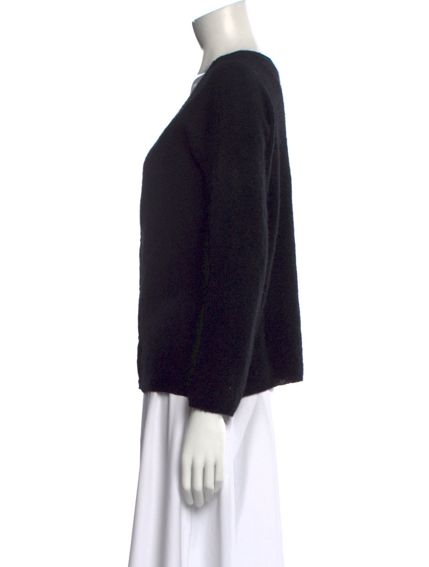 Sézane Mohair V-Neck Sweater