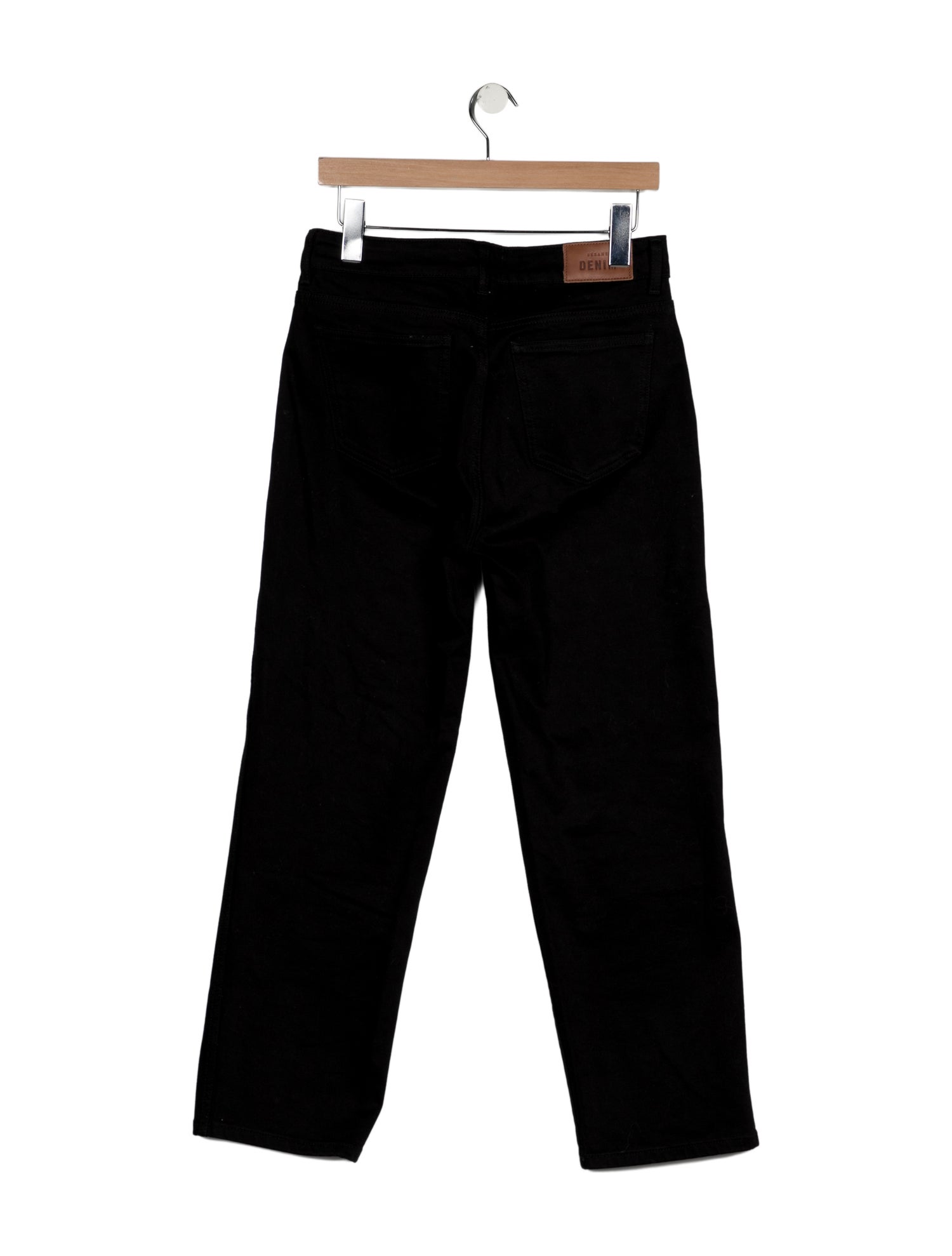 Sézane High-Rise Straight Leg Jeans