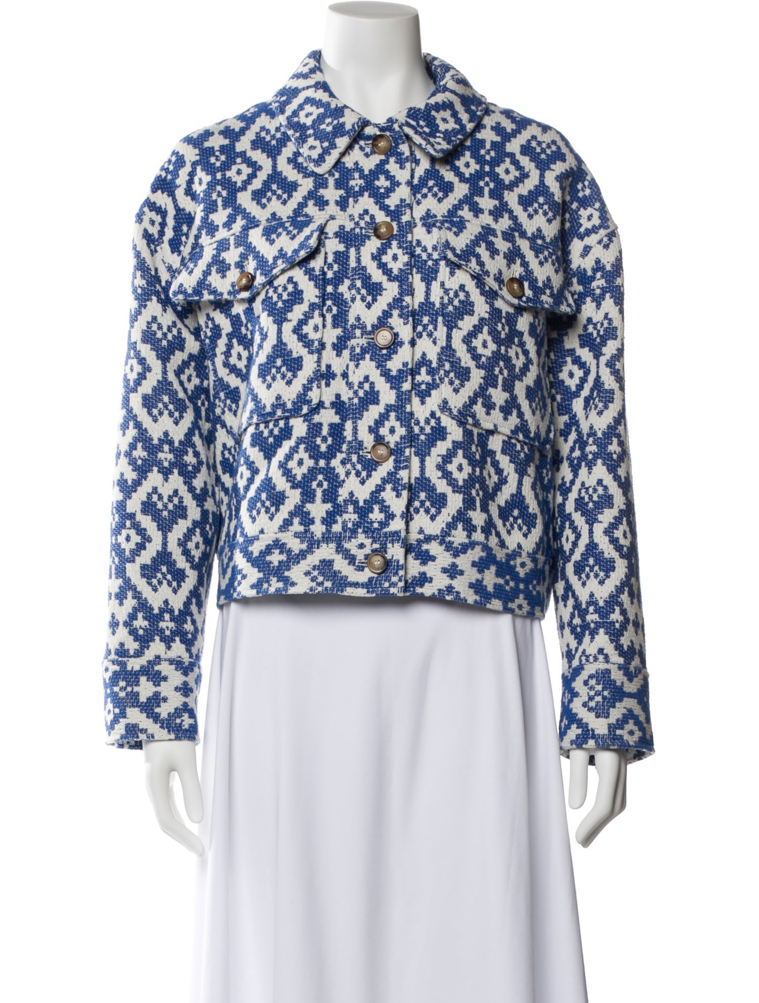 Sézane Printed Jacket