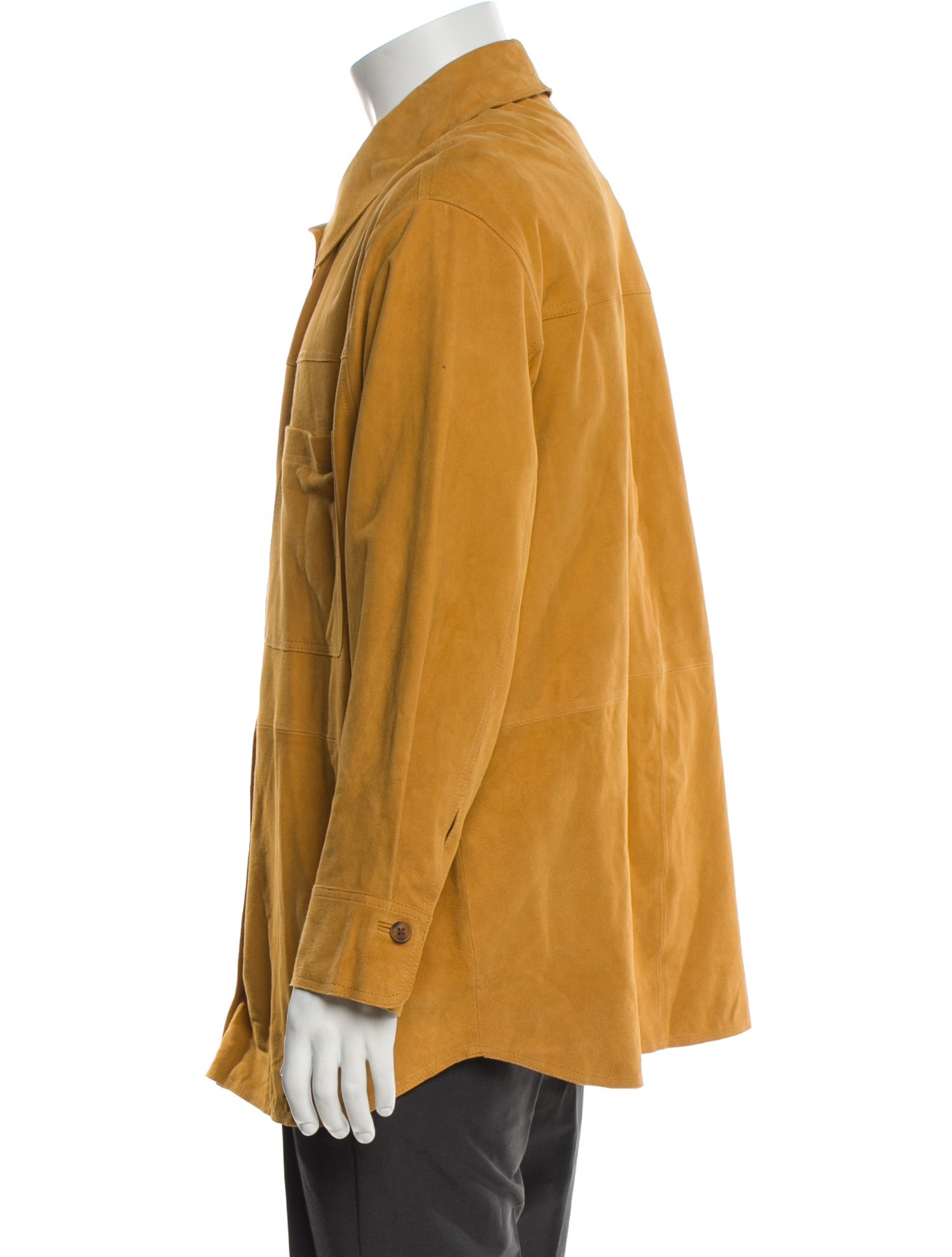 Sézane Goat Leather Utility Jacket w/ Tags