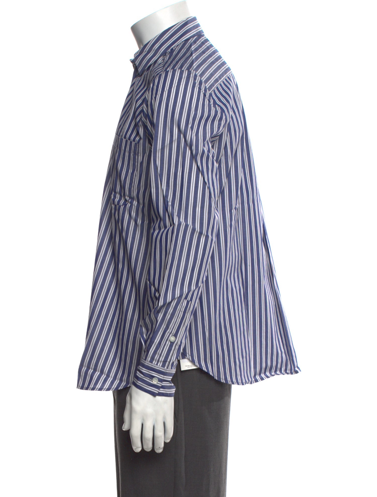Sézane Striped Long Sleeve Dress Shirt w/ Tags