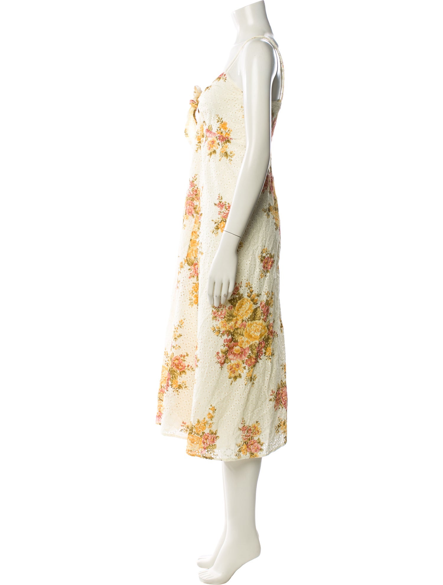 Sézane Floral Print Long Dress