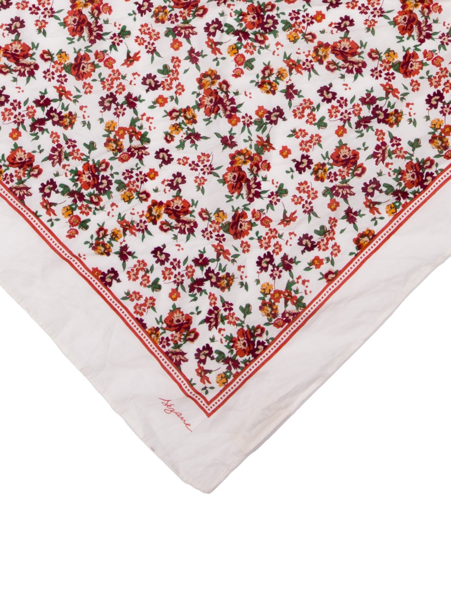 Sézane Floral Print Scarf