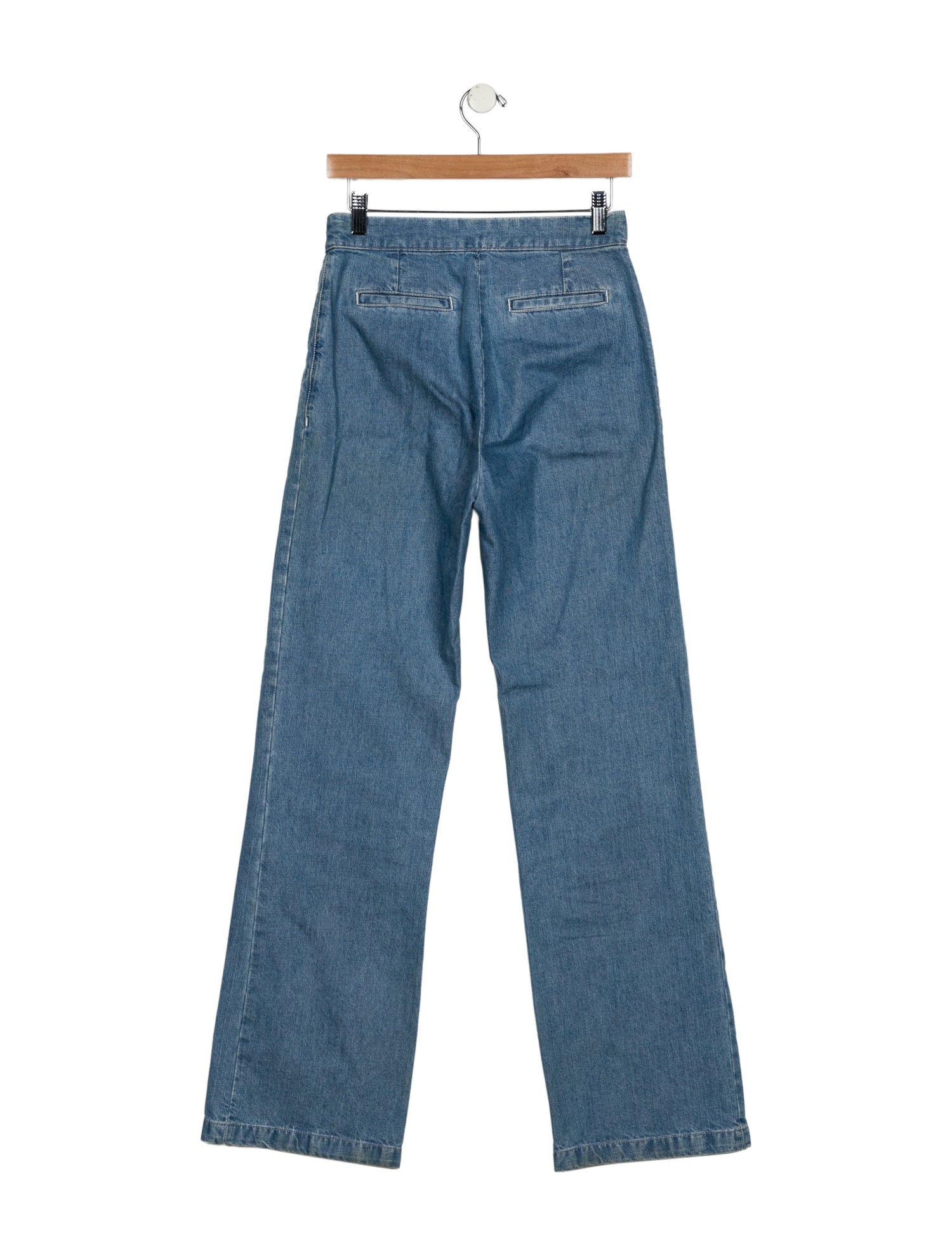 Sézane High-Rise Wide Leg Jeans