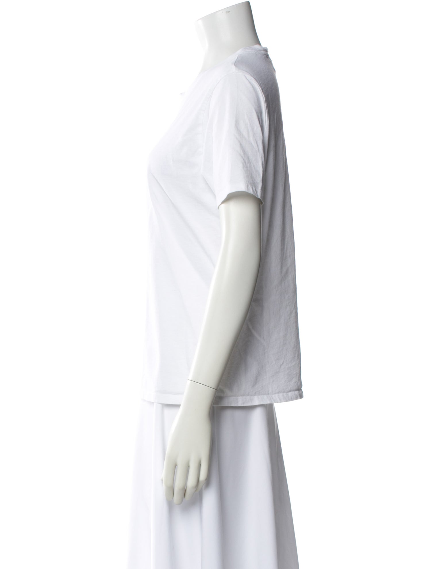 Sézane Crew Neck Short Sleeve T-Shirt