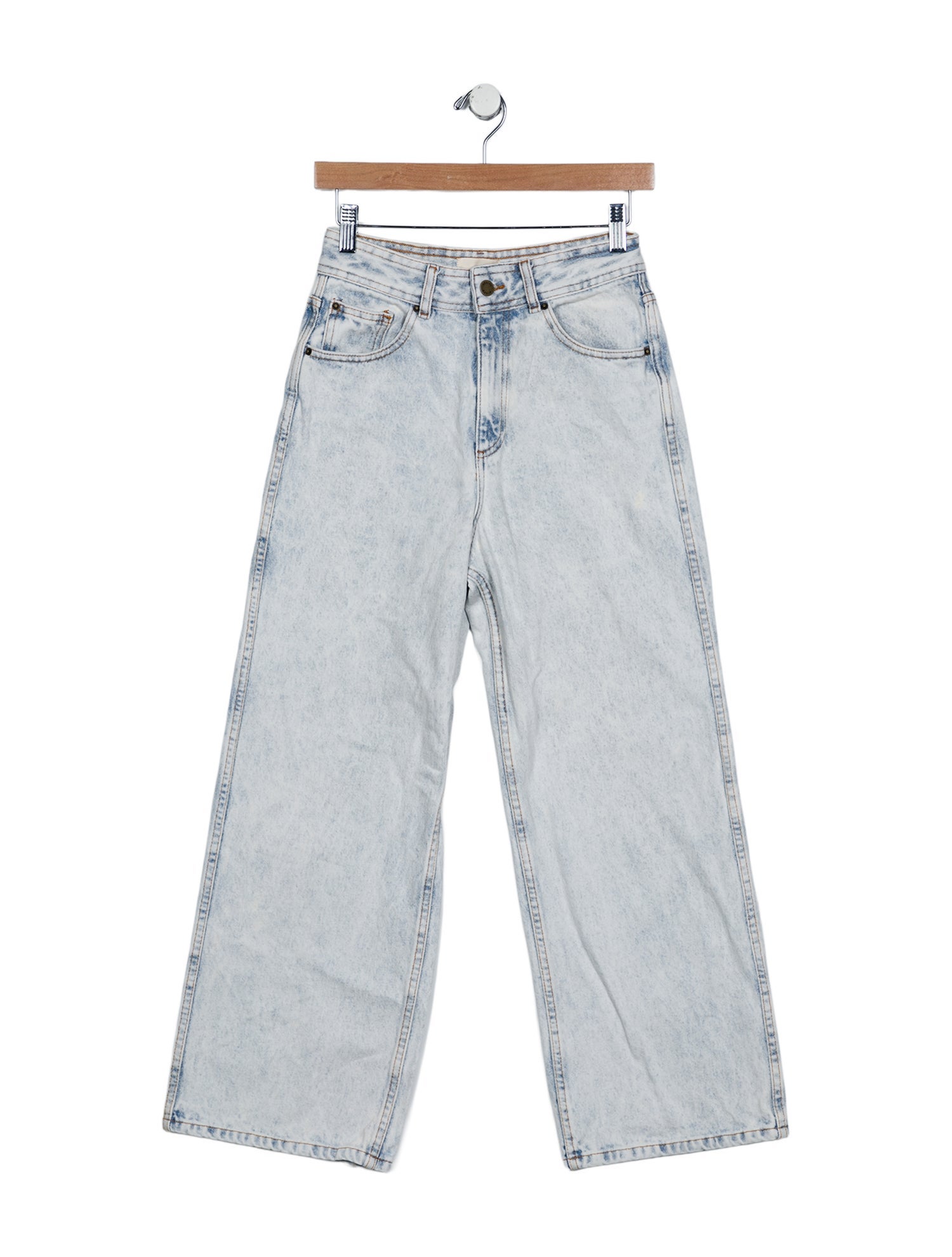 Sézane High-Rise Wide Leg Jeans