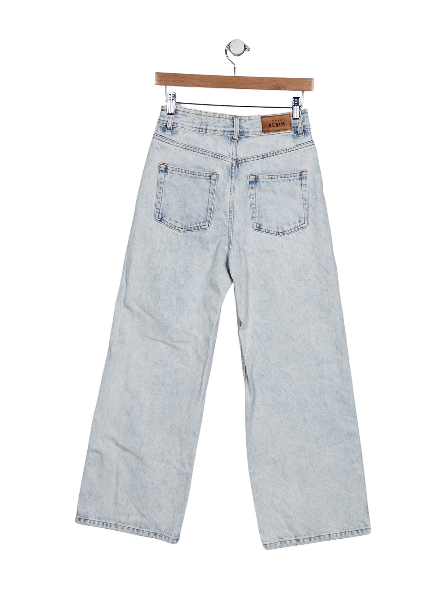 Sézane High-Rise Wide Leg Jeans