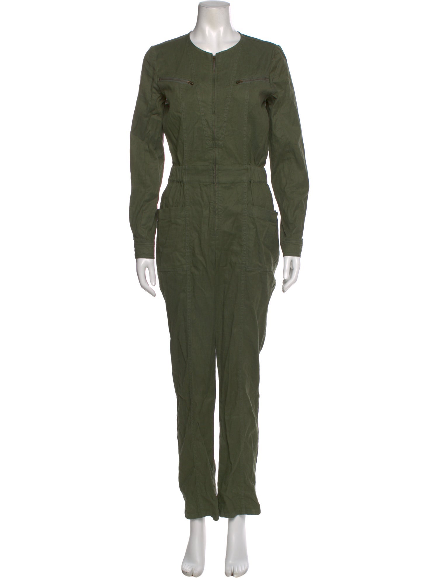 Sézane Crew Neck Jumpsuit