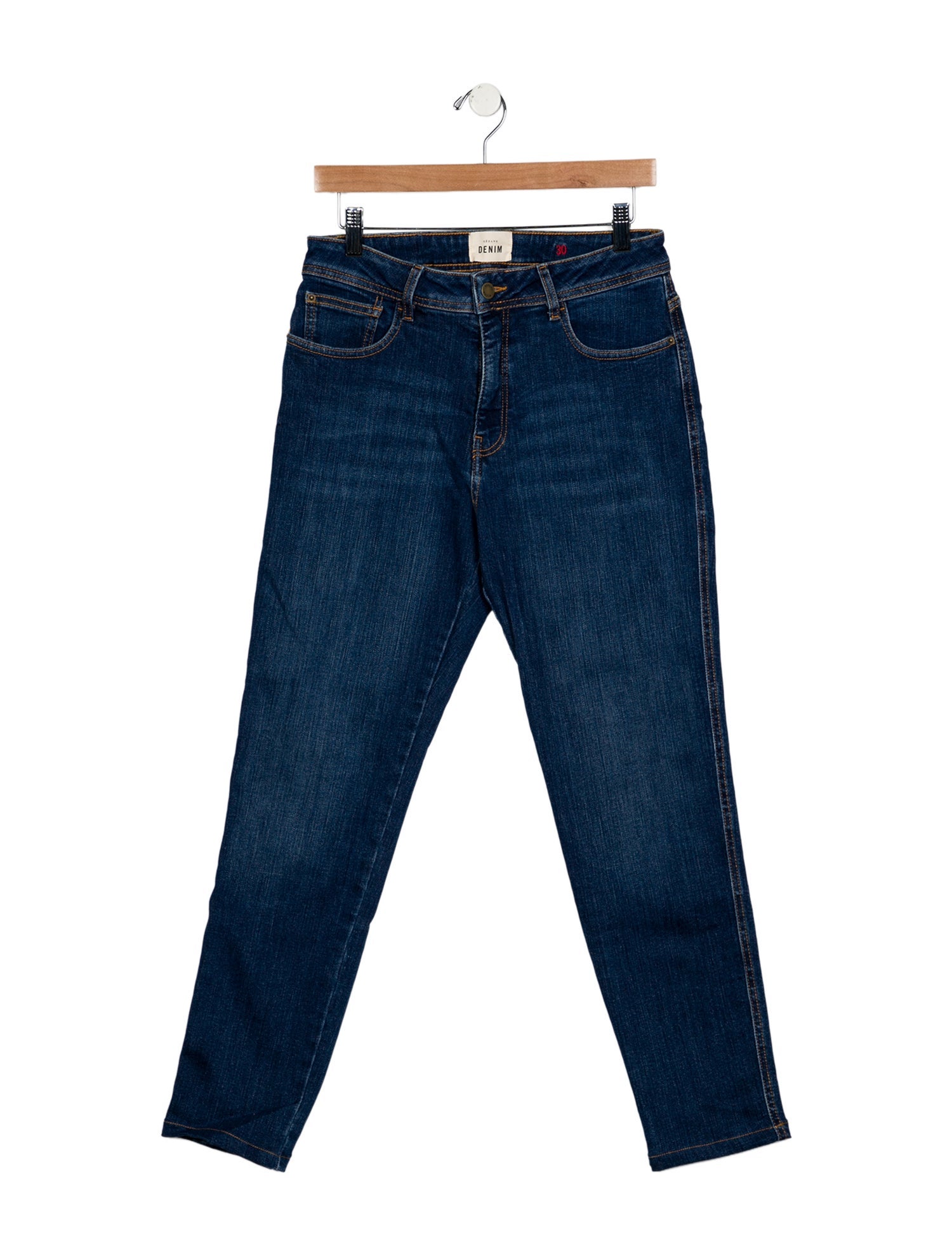Sézane Mid-Rise Straight Leg Jeans