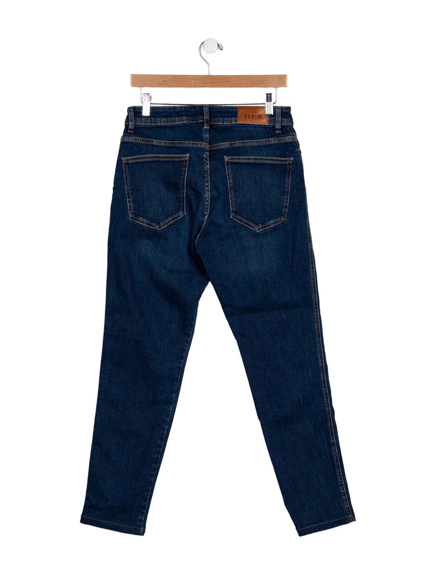 Sézane Mid-Rise Straight Leg Jeans