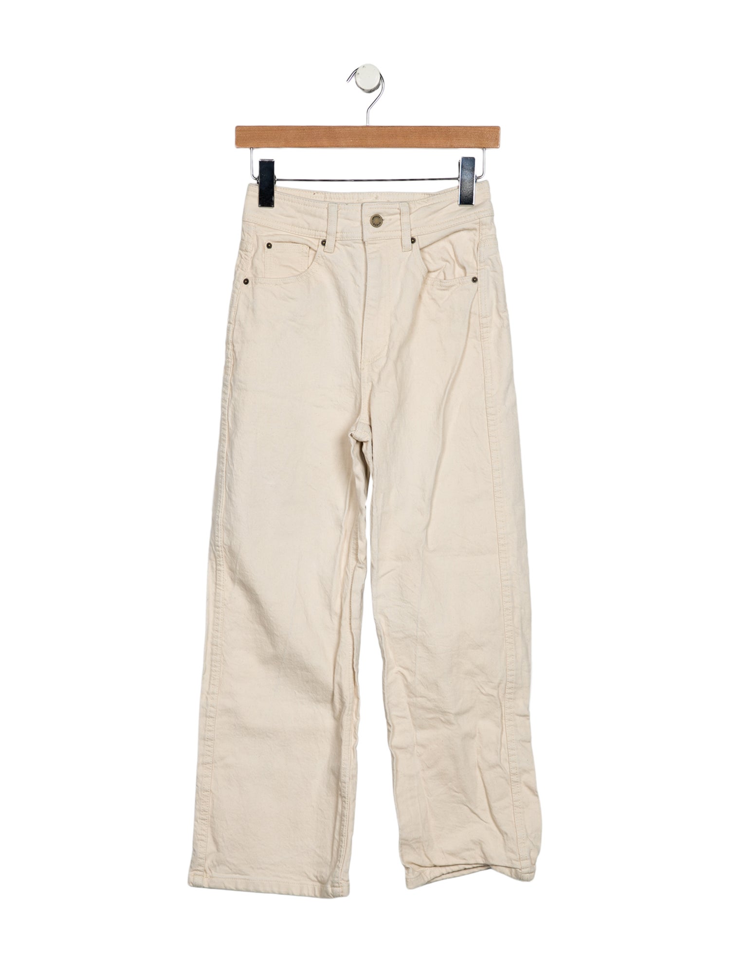 Sézane Mid-Rise Wide Leg Jeans