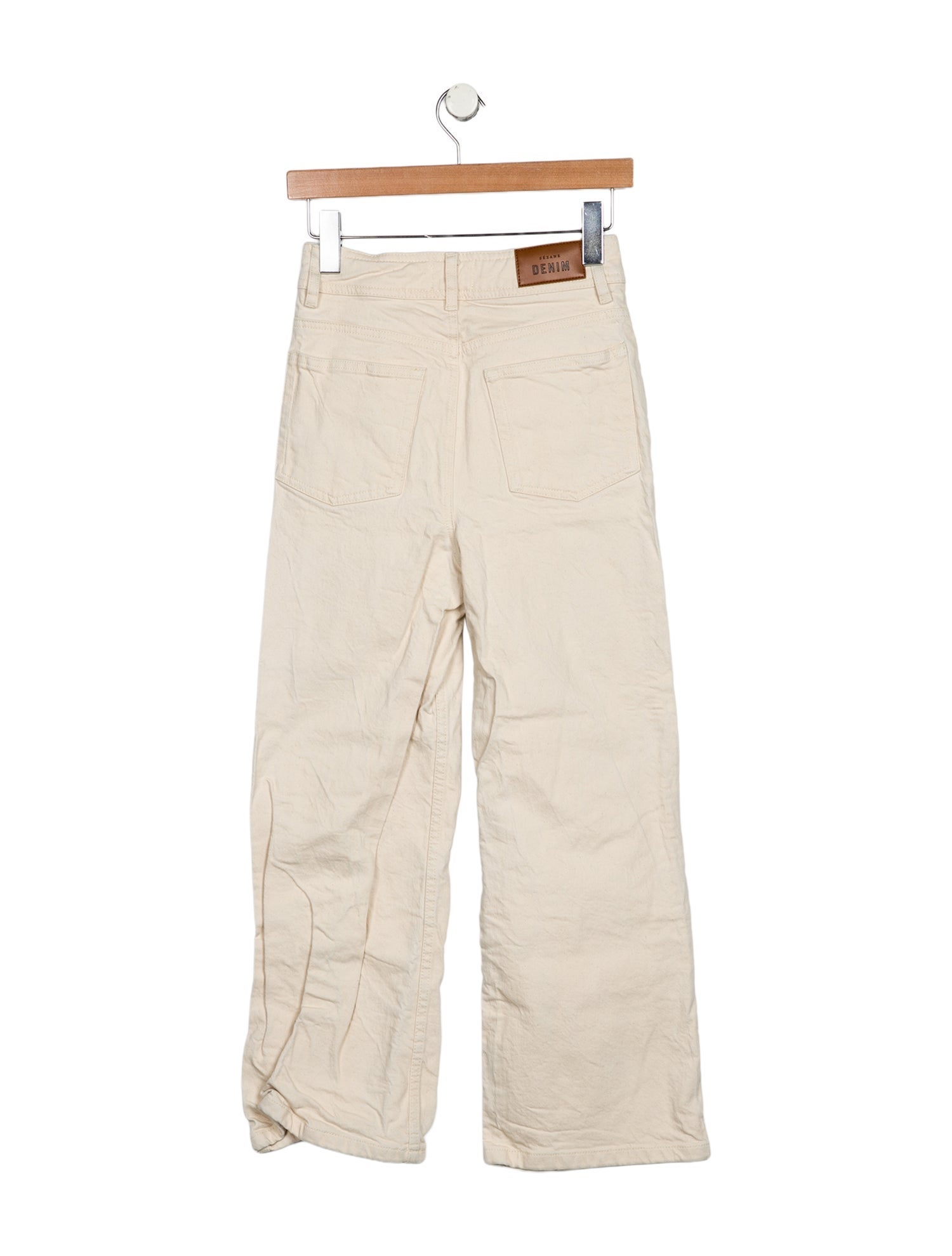 Sézane Mid-Rise Wide Leg Jeans