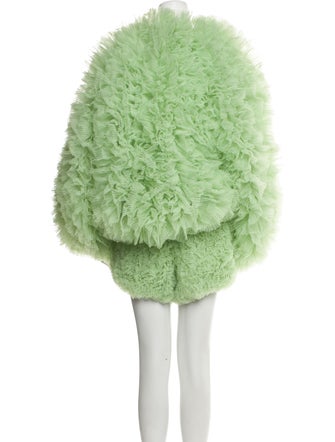 Selezza Ruffle Embellishment Short Set