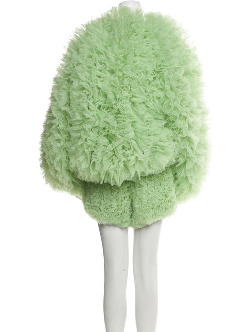 Selezza Ruffle Embellishment Short Set