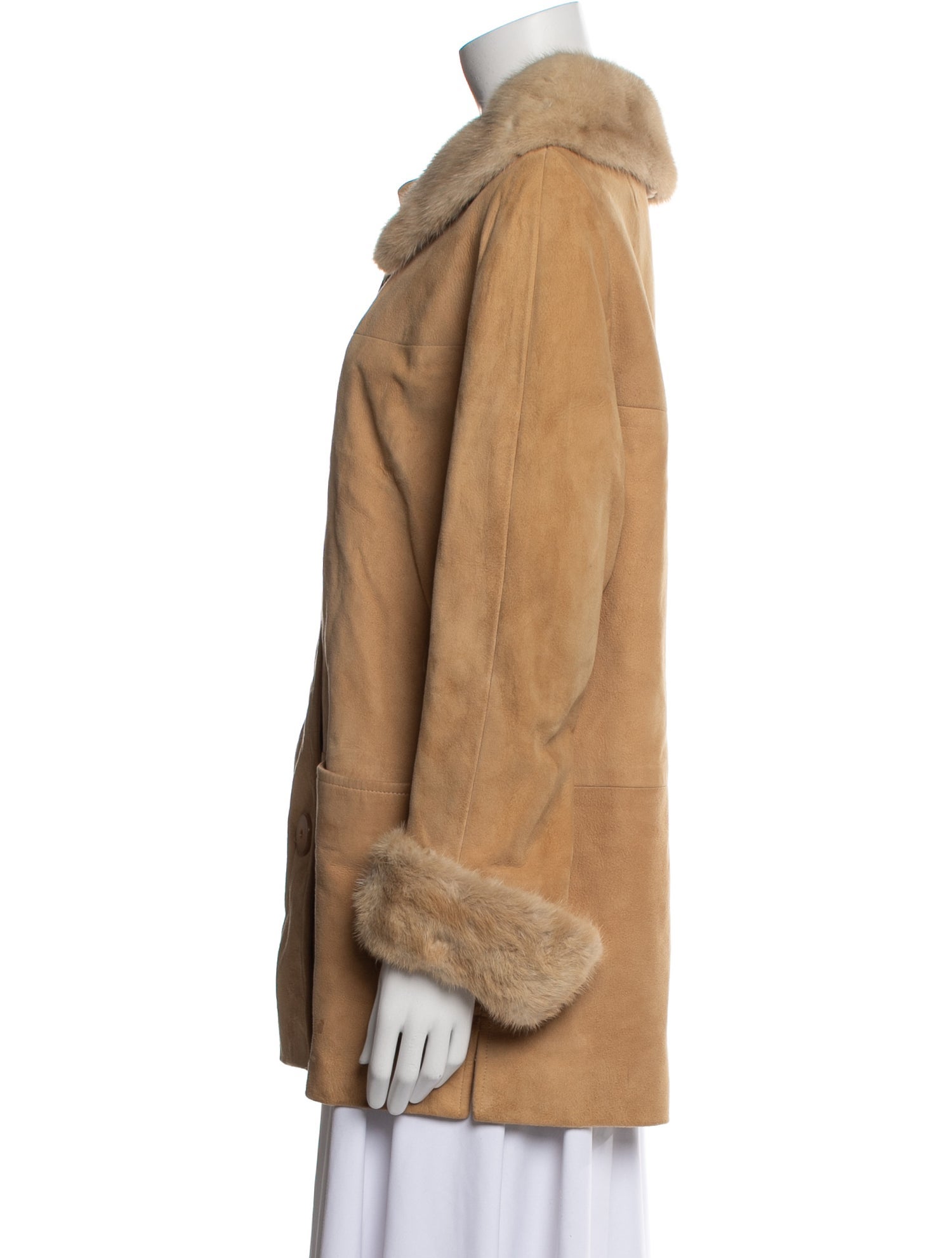 Sakowitz Furs Leather Coat