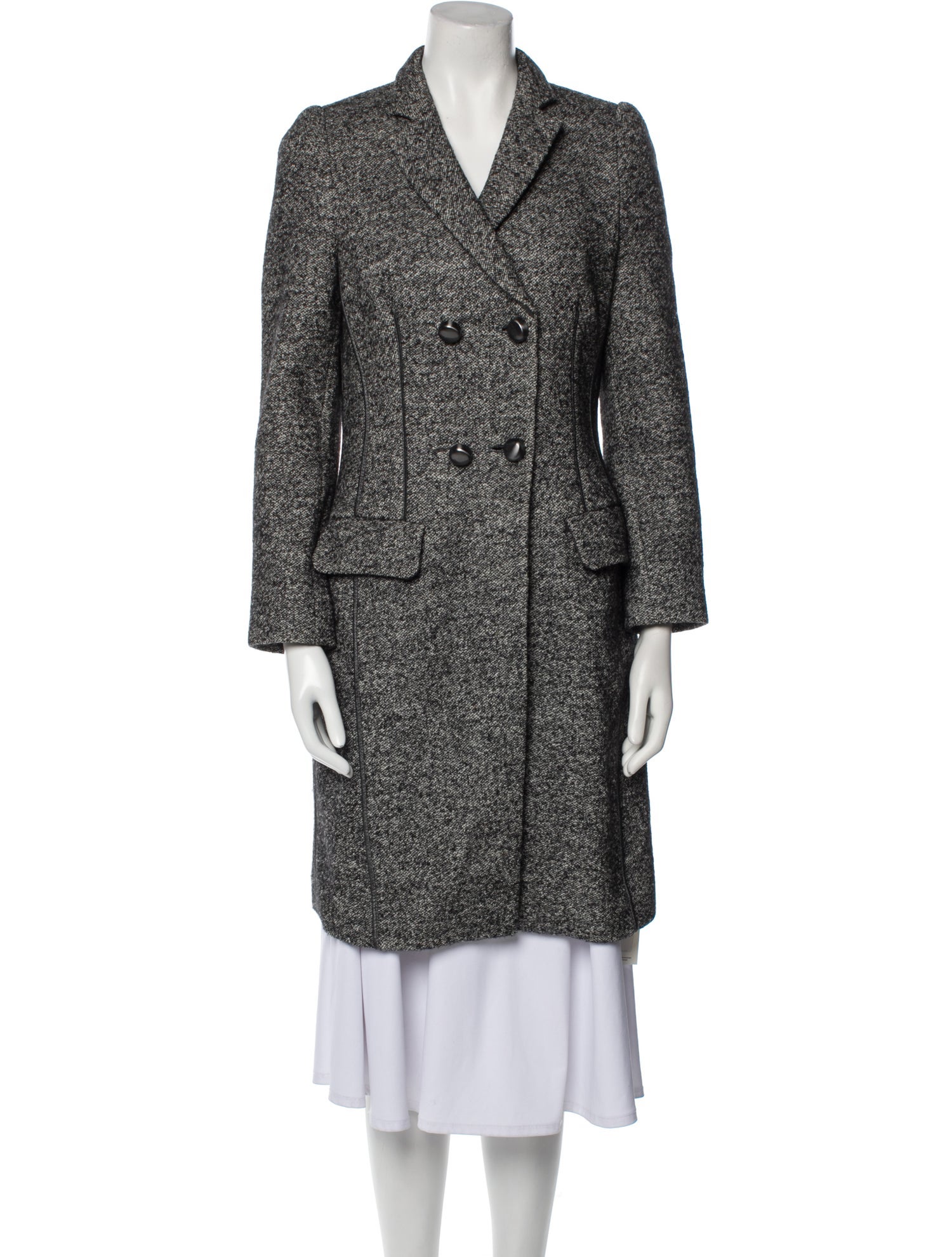 Schumacher Fur Co. Tweed Pattern Coat